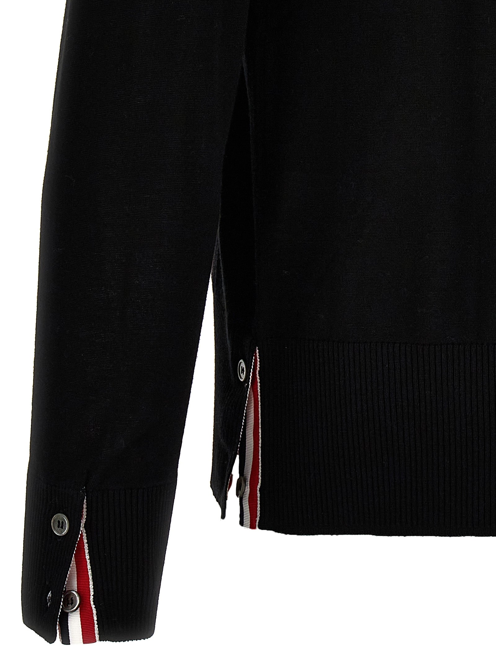 Thom Browne Men Merino Wool Cardigan THOM BROWNE