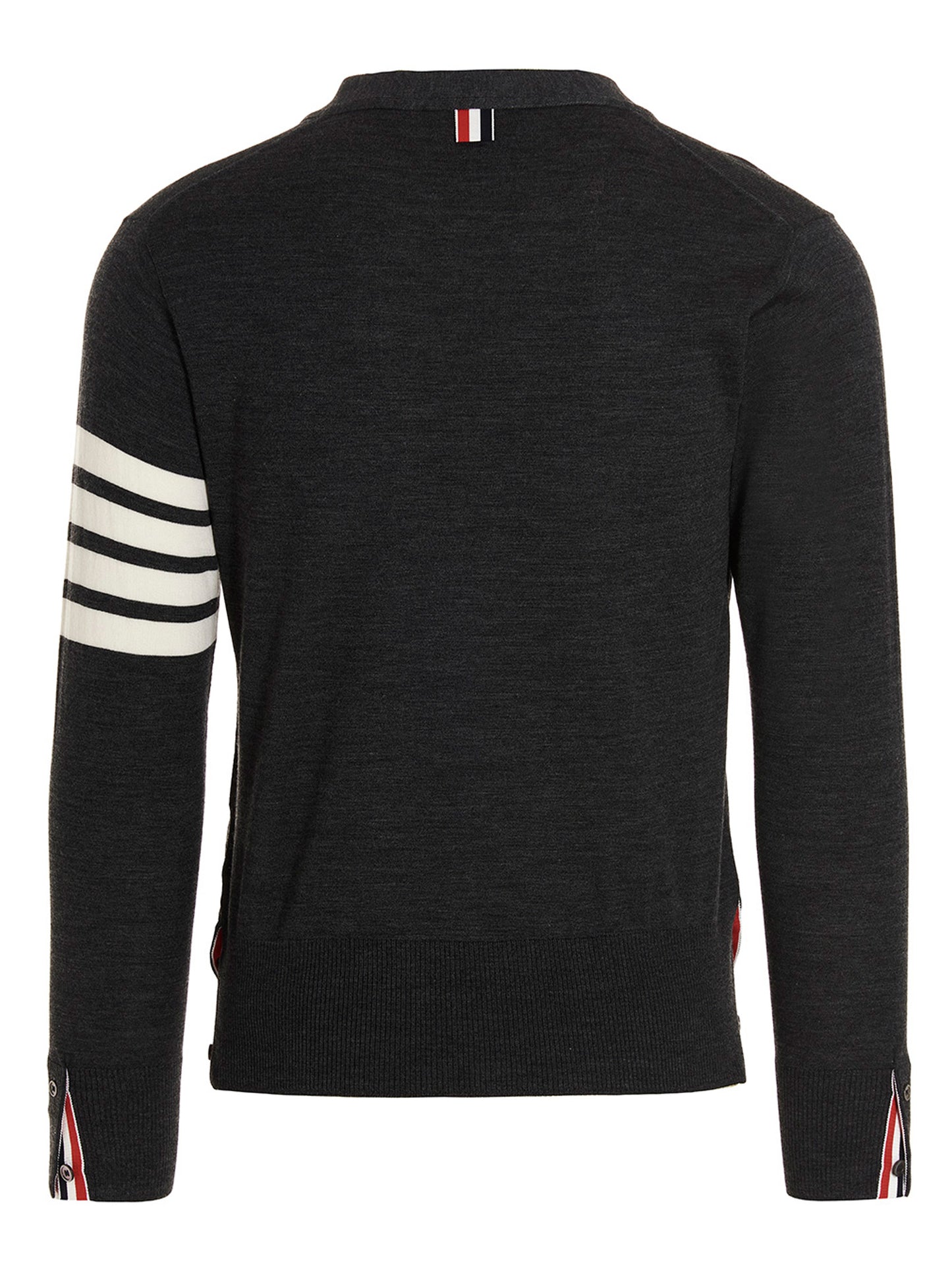 Thom Browne Men Merino Wool Cardigan THOM BROWNE