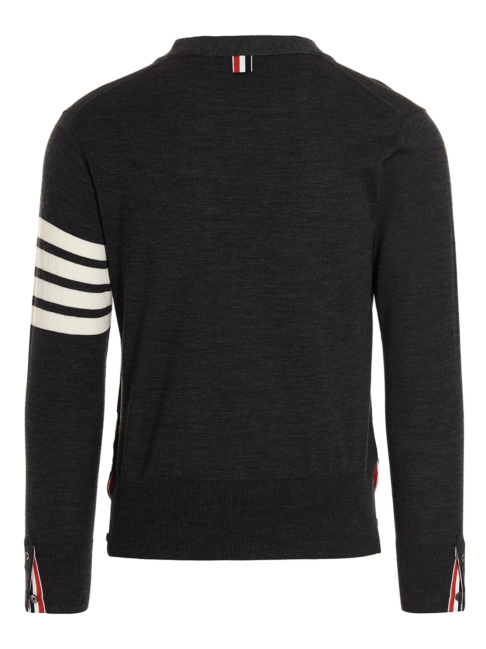 Thom Browne Men Merino Wool Cardigan THOM BROWNE