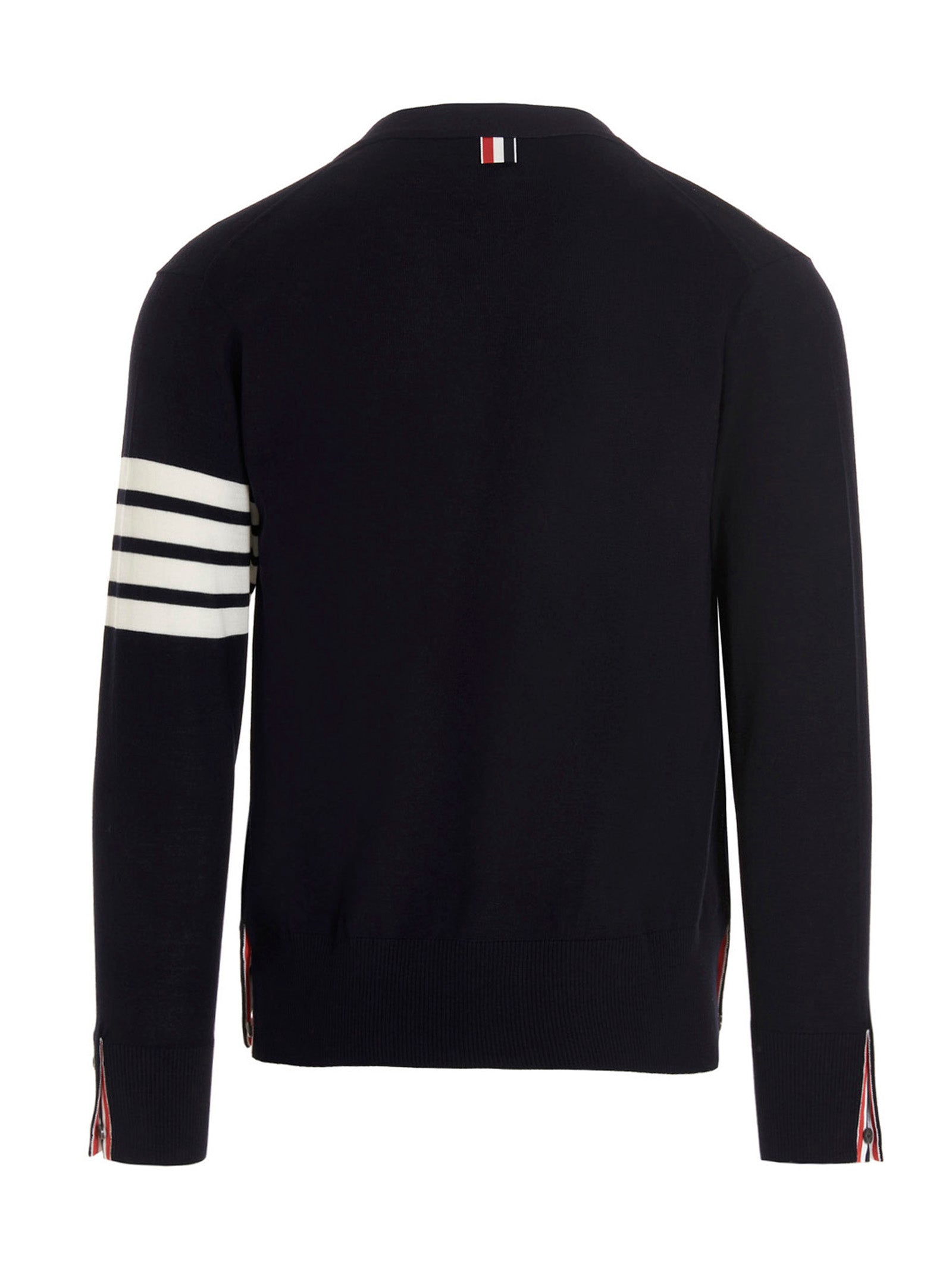 Thom Browne Men Merino Wool Cardigan THOM BROWNE