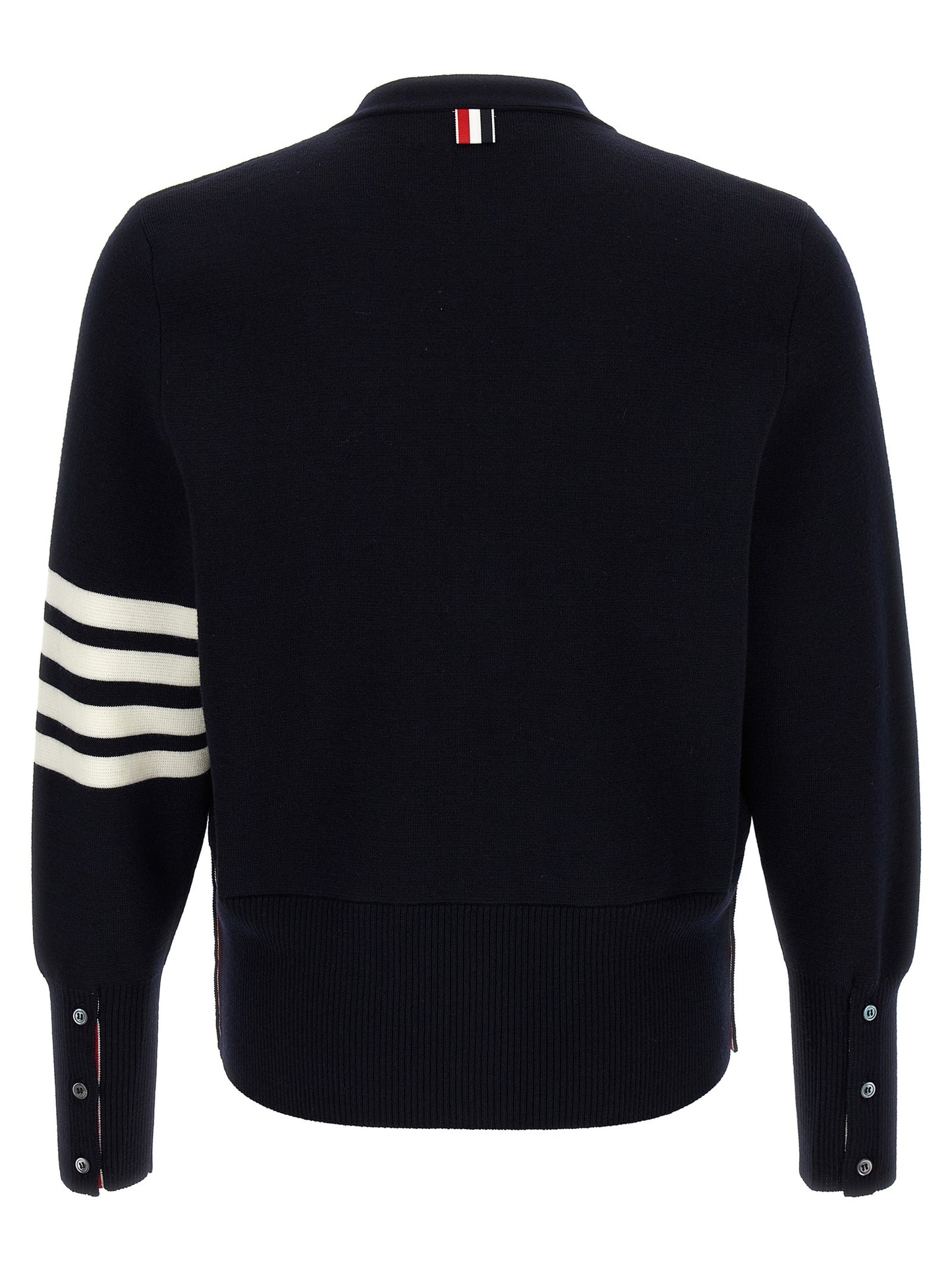 Thom Browne Men '4-Bar' Wool Cardigan THOM BROWNE
