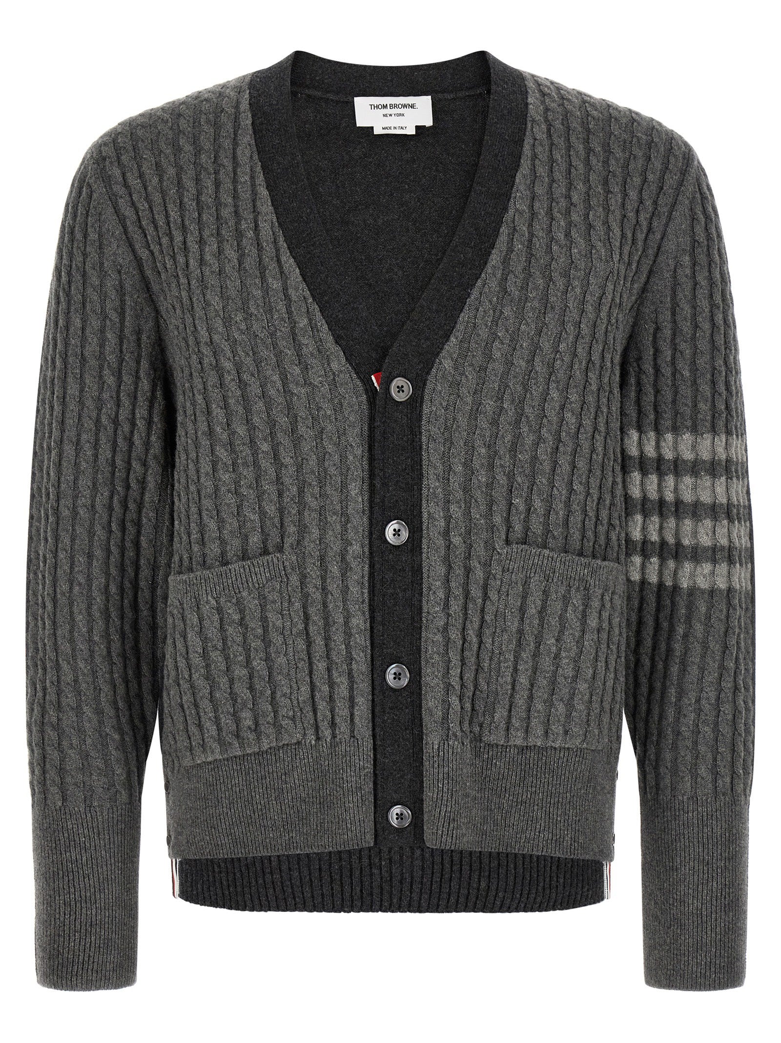 Thom Browne Men 2-In-1 Trompe L'œil Cardigan THOM BROWNE