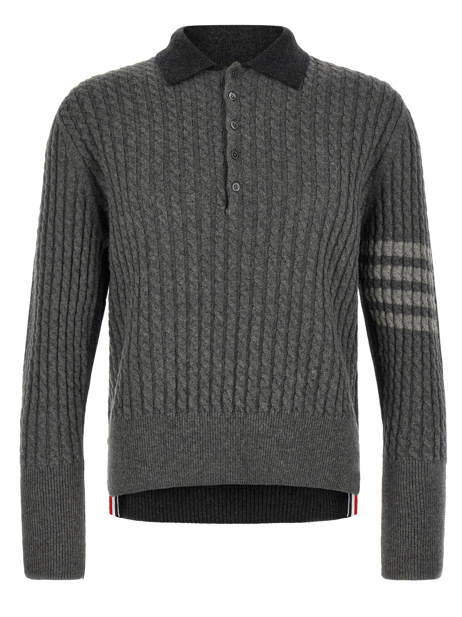 Thom Browne Men 2-In-1 Trompe L'oeil Polo Shirt THOM BROWNE