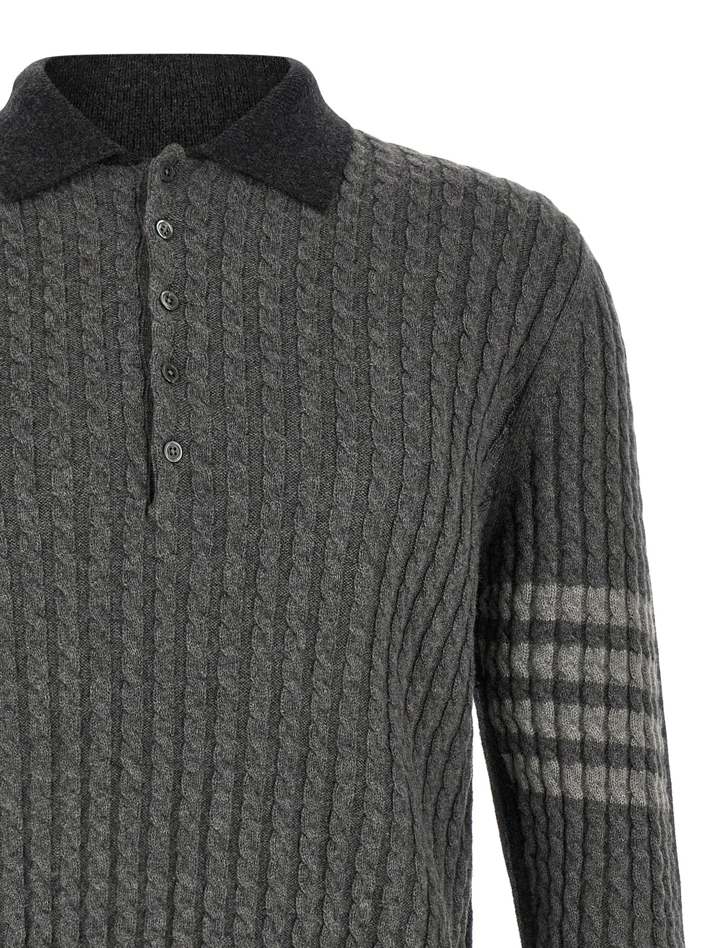 Thom Browne Men 2-In-1 Trompe L'oeil Polo Shirt THOM BROWNE