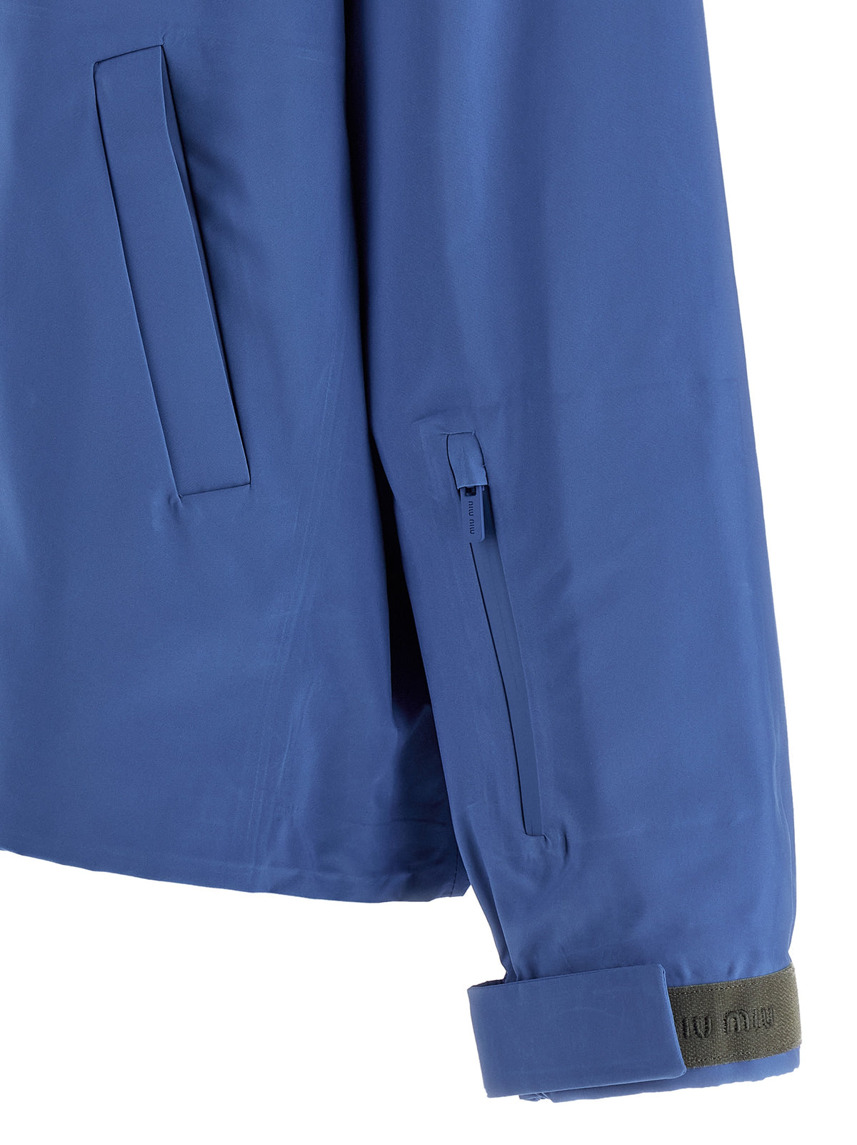 Miu Miu Women Tech Canvas Windbreaker MIU MIU