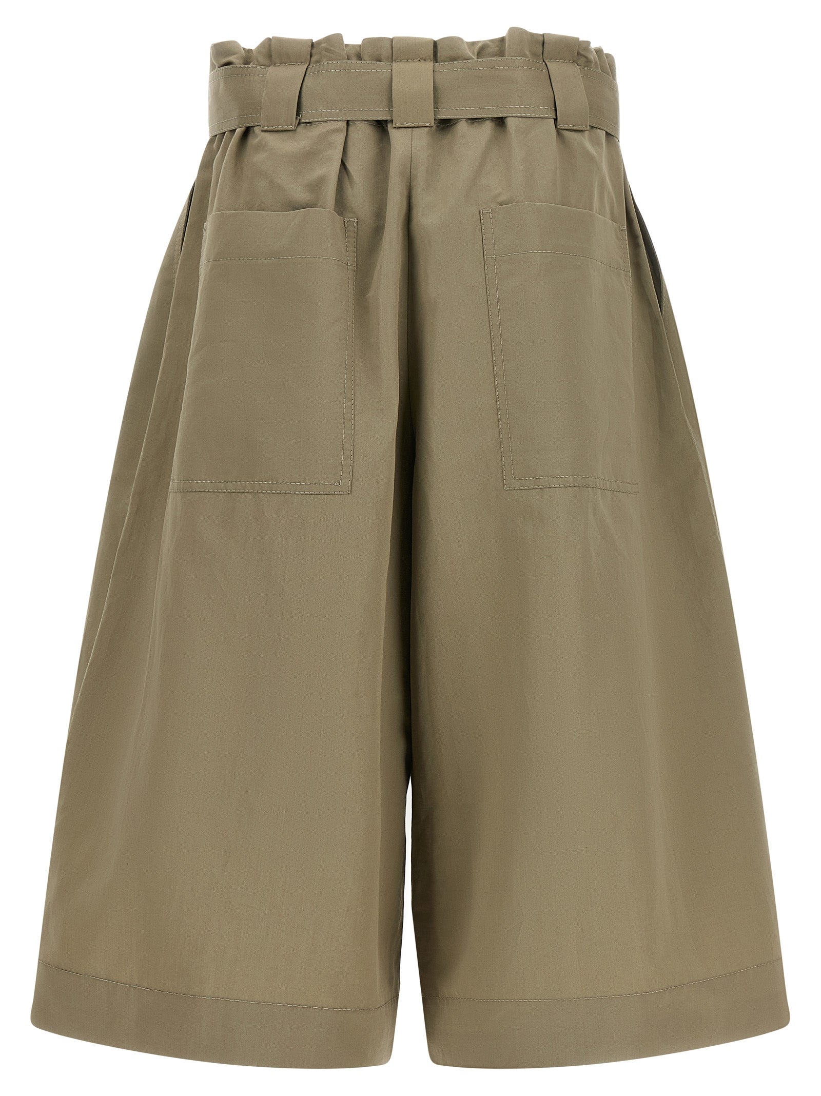 Brunello Cucinelli Women Bag Waist Bermuda Shorts BRUNELLO CUCINELLI