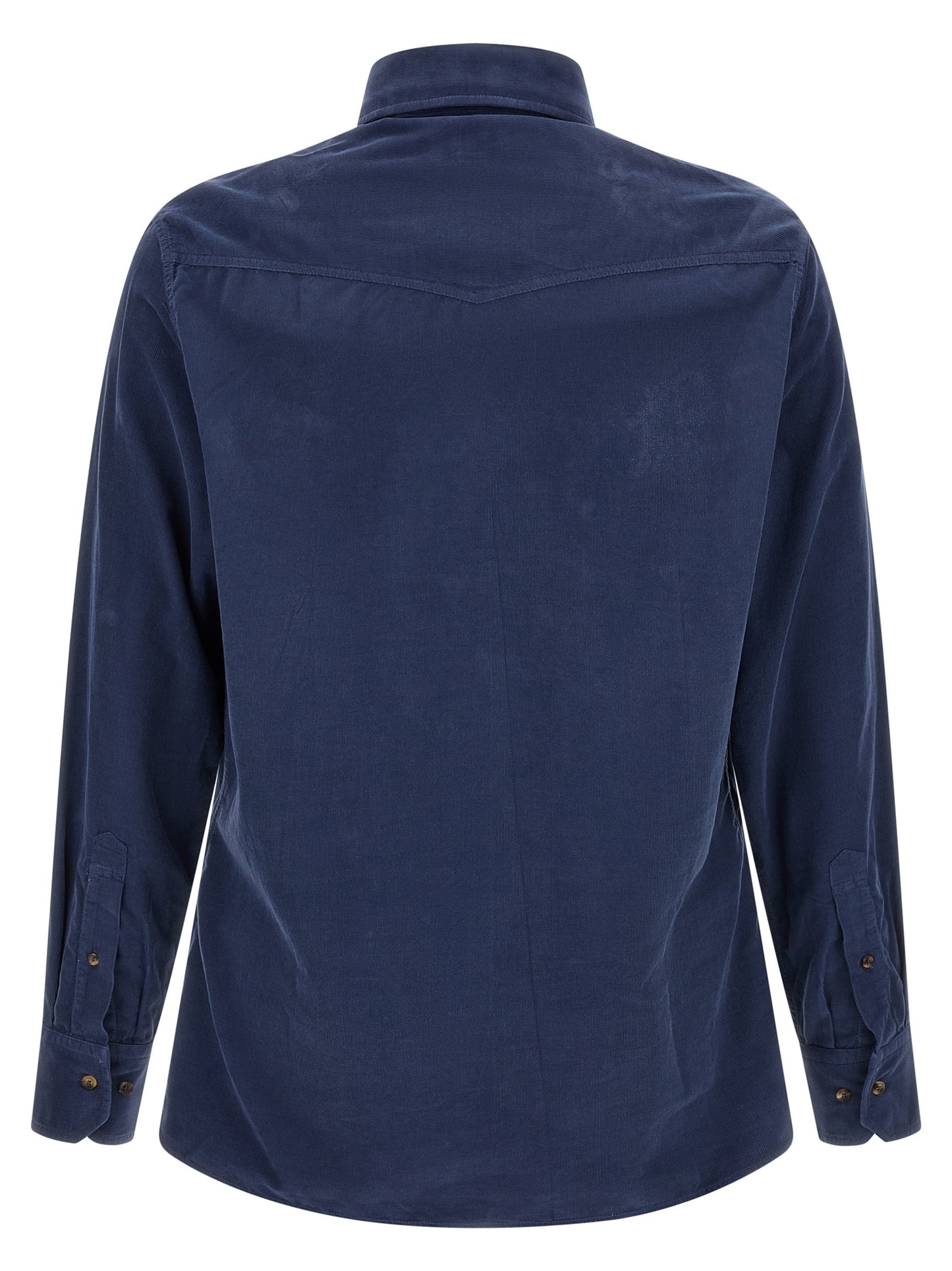 Brunello Cucinelli Men Corduroy Shirt BRUNELLO CUCINELLI