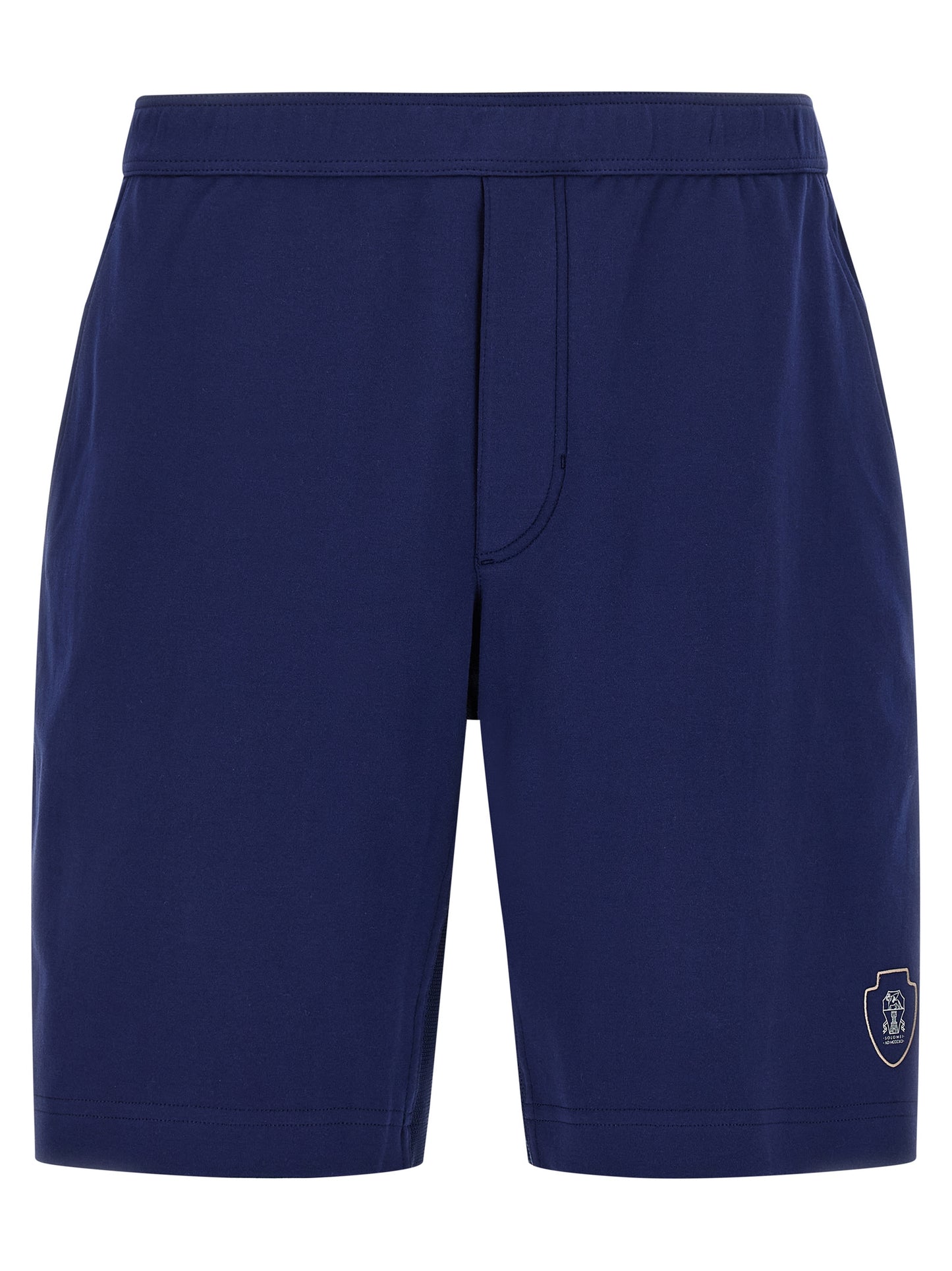 Brunello Cucinelli Men Interlock Cotton Bermuda Shorts BRUNELLO CUCINELLI
