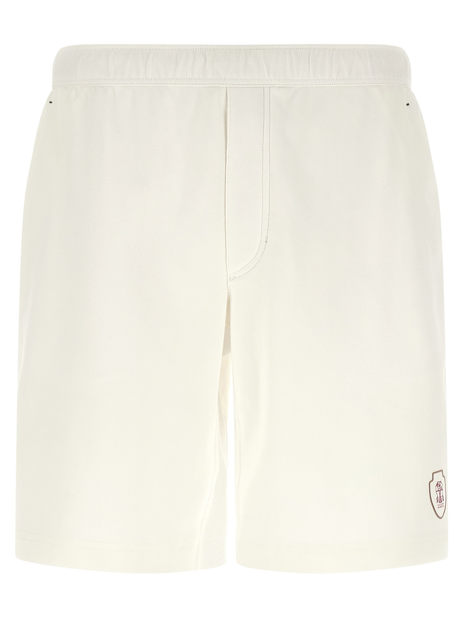 Brunello Cucinelli Men Interlock Cotton Bermuda Shorts BRUNELLO CUCINELLI