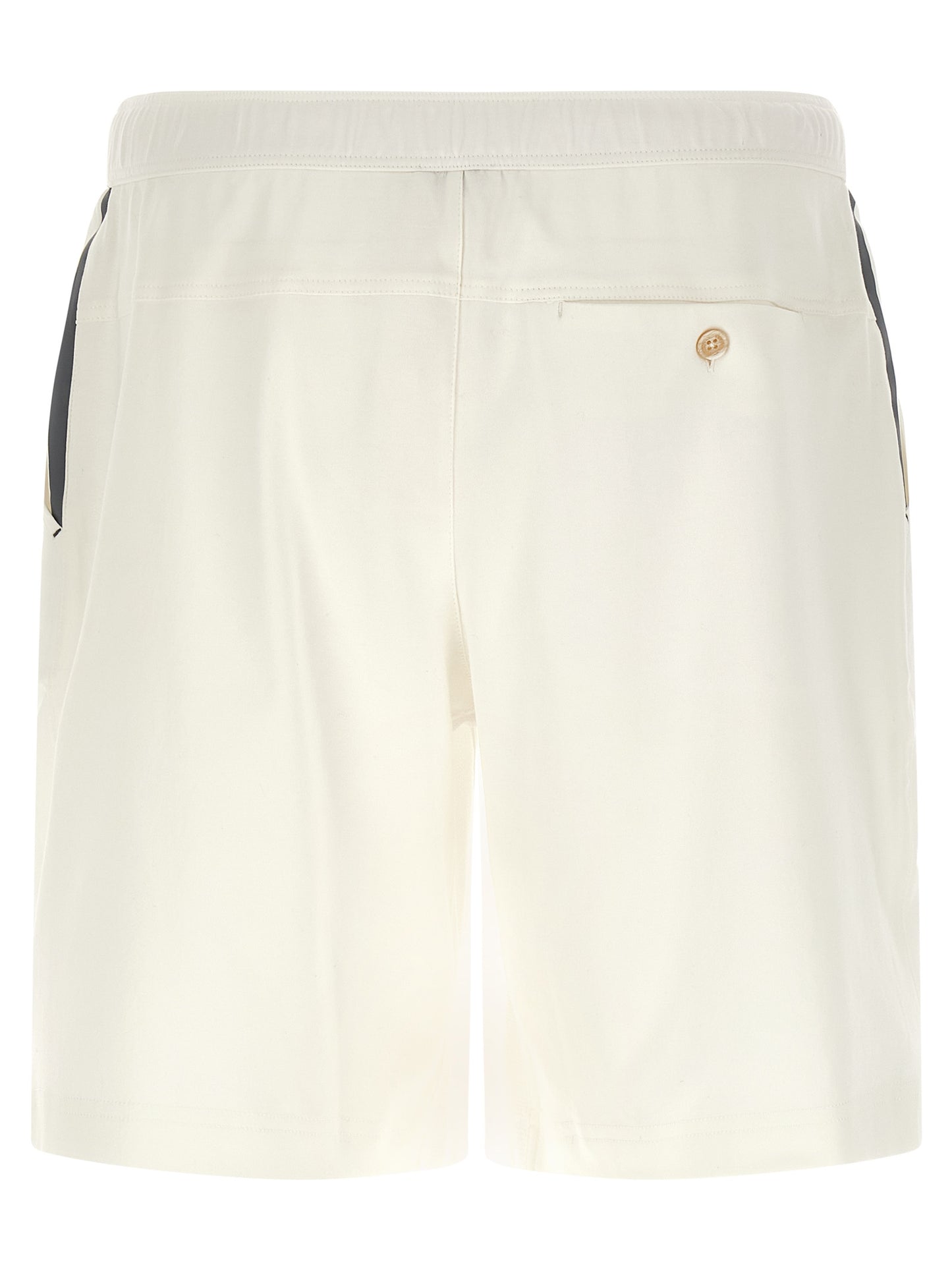 Brunello Cucinelli Men Interlock Cotton Bermuda Shorts BRUNELLO CUCINELLI