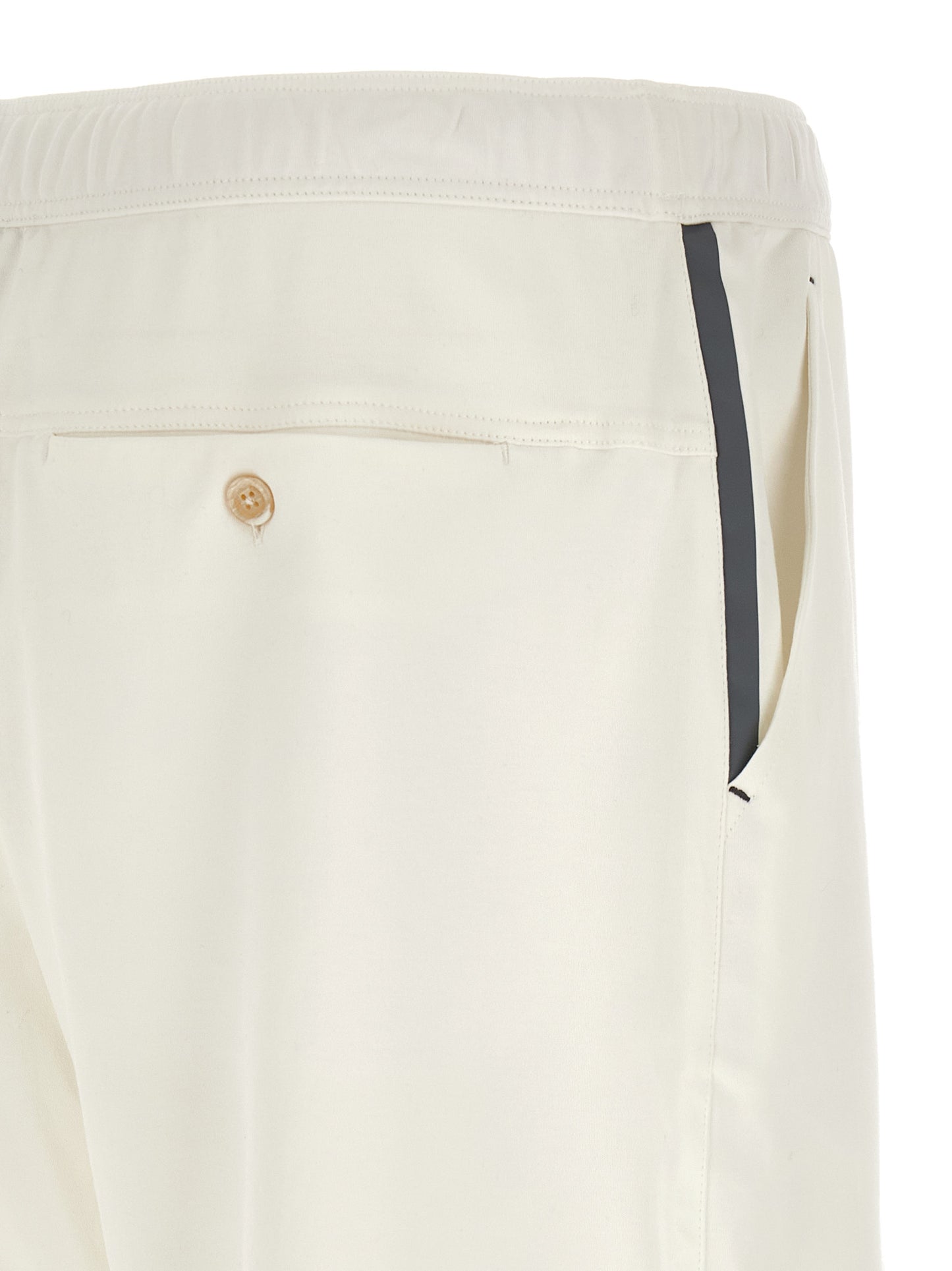 Brunello Cucinelli Men Interlock Cotton Bermuda Shorts BRUNELLO CUCINELLI
