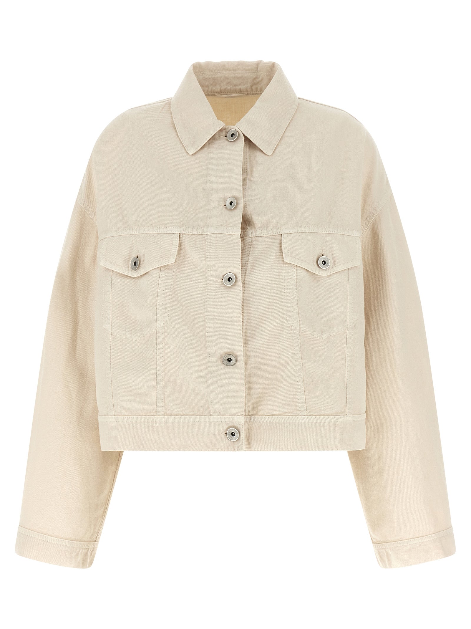 Brunello Cucinelli Women Linen Cotton Jacket BRUNELLO CUCINELLI