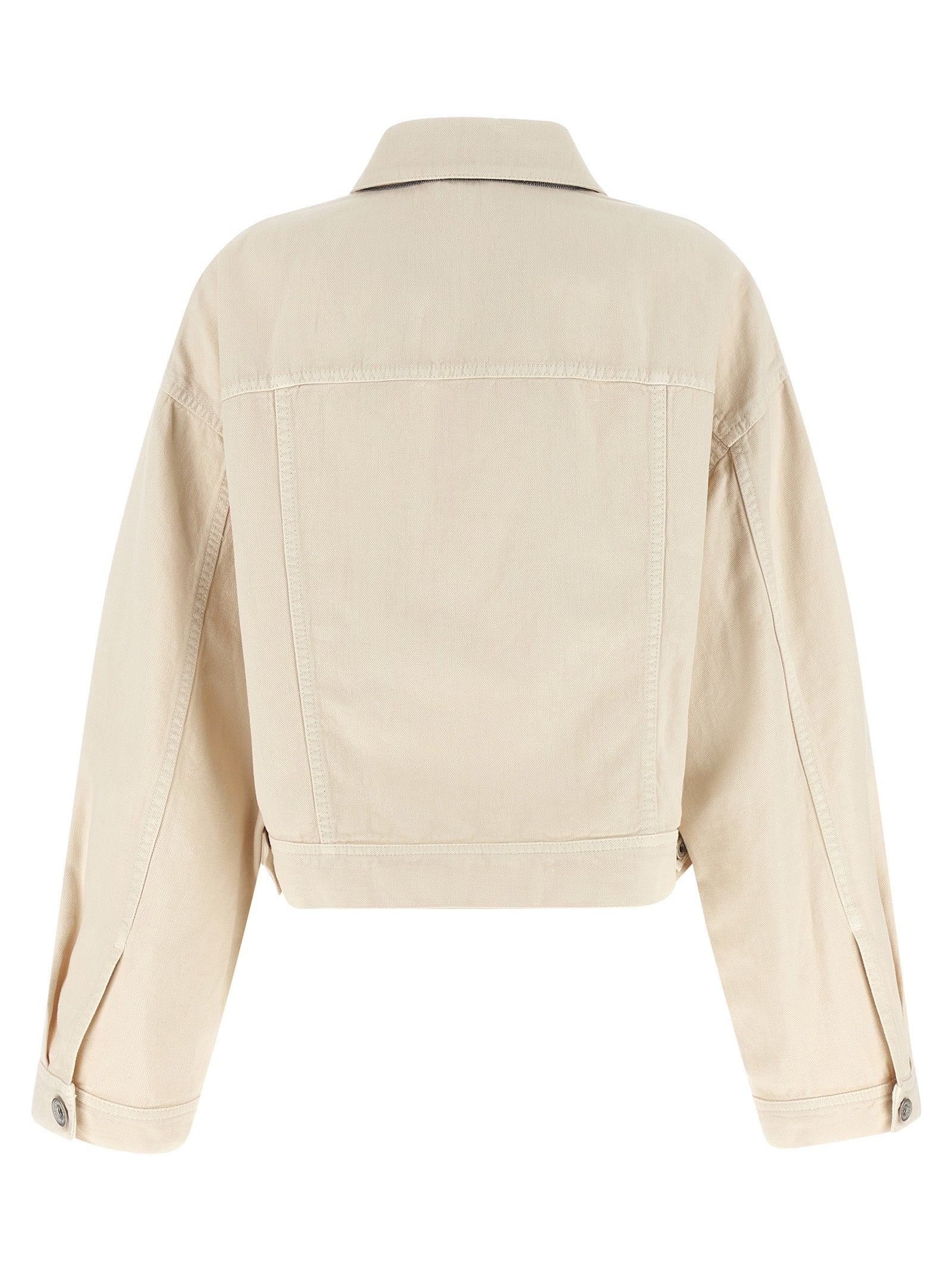 Brunello Cucinelli Women Linen Cotton Jacket BRUNELLO CUCINELLI