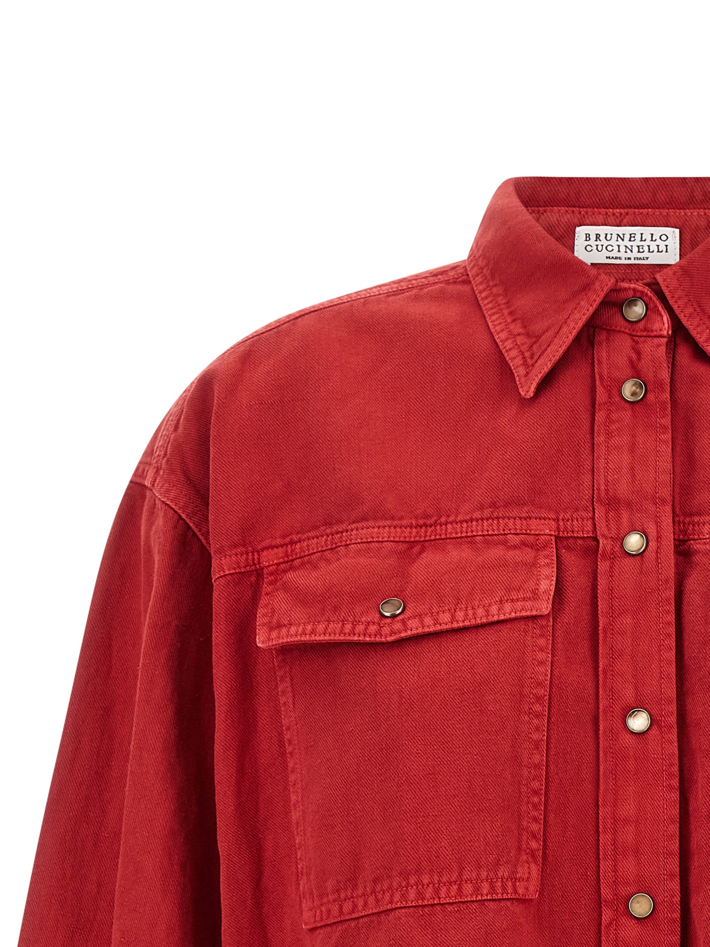 Brunello Cucinelli Women Cotton And Linen Shirt BRUNELLO CUCINELLI