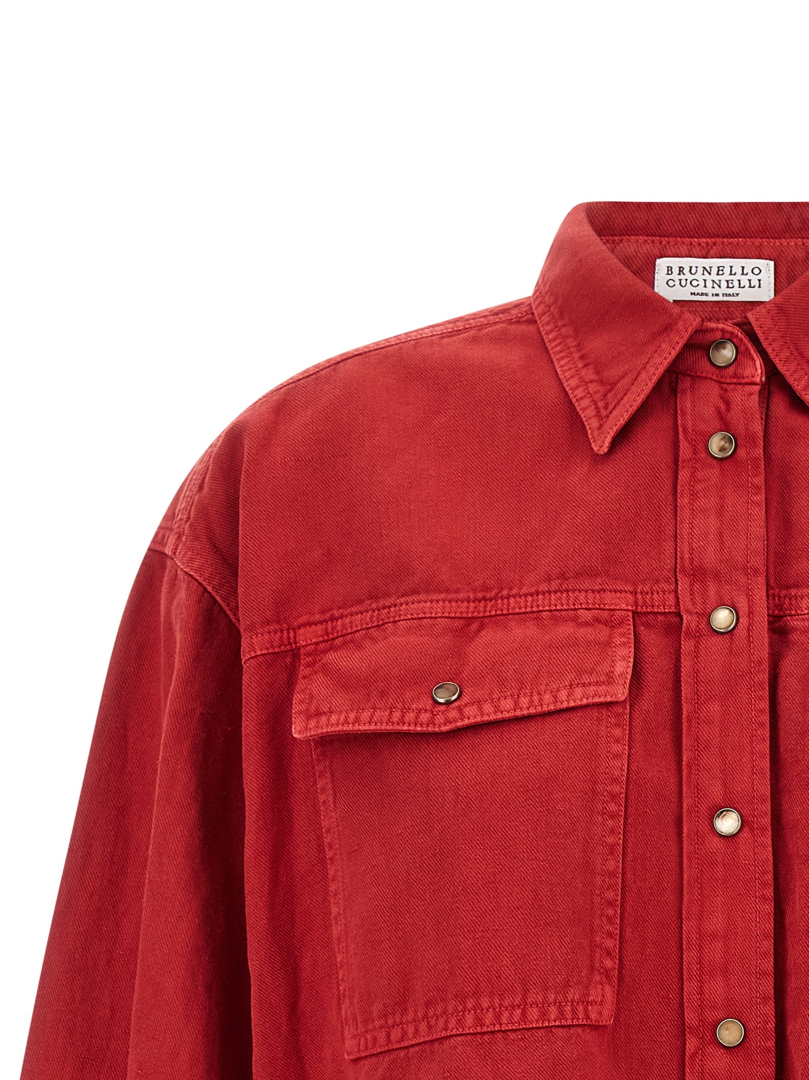 Brunello Cucinelli Women Cotton And Linen Shirt BRUNELLO CUCINELLI