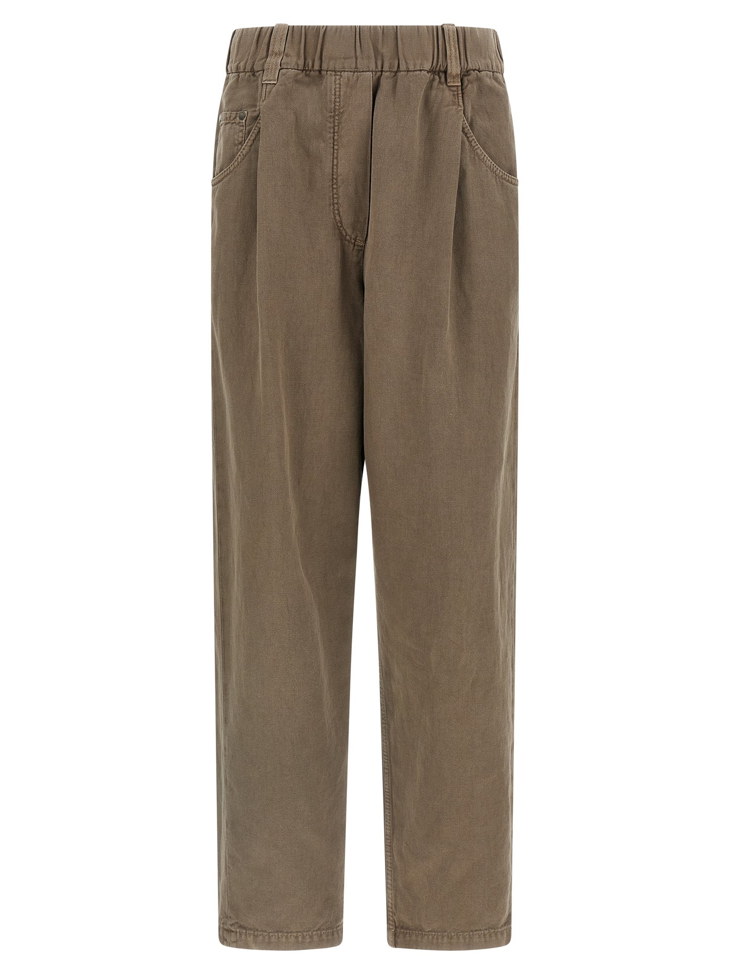 Brunello Cucinelli Women Cotton Trousers BRUNELLO CUCINELLI