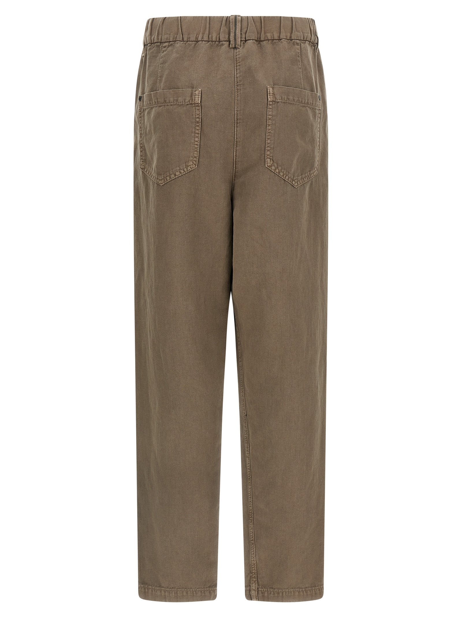 Brunello Cucinelli Women Cotton Trousers BRUNELLO CUCINELLI