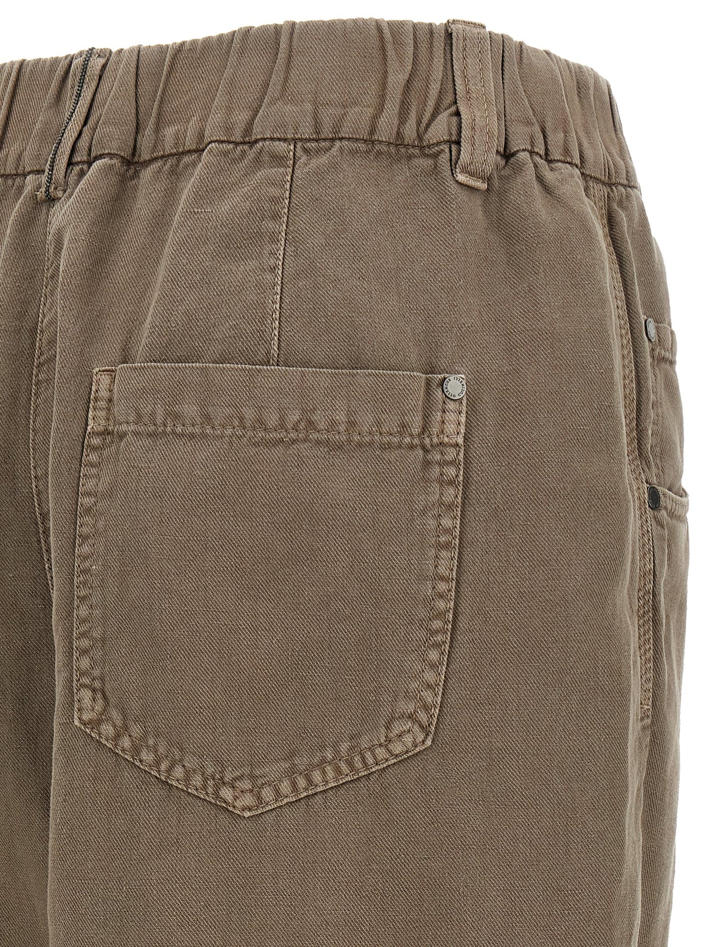 Brunello Cucinelli Women Cotton Trousers BRUNELLO CUCINELLI