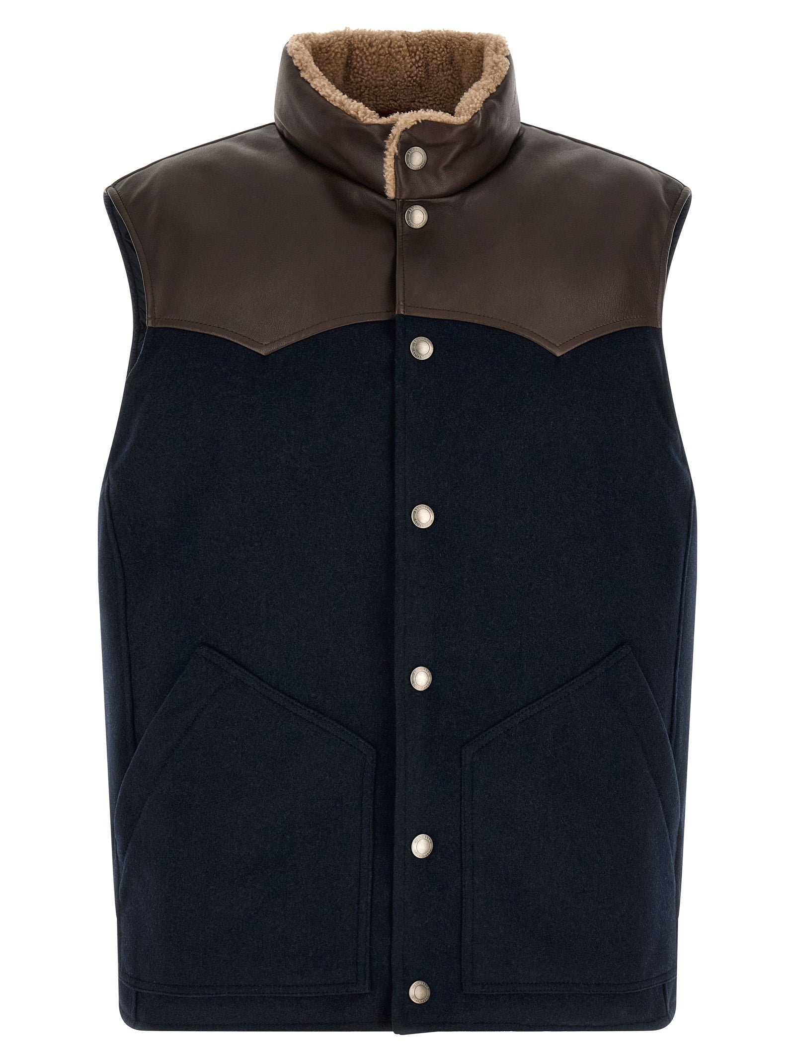 Brunello Cucinelli Men 'Paneled' Vest BRUNELLO CUCINELLI
