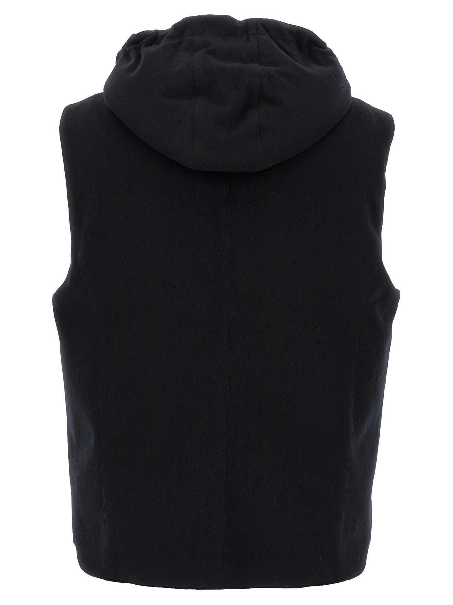 Brunello Cucinelli Men Padded Wool Vest BRUNELLO CUCINELLI