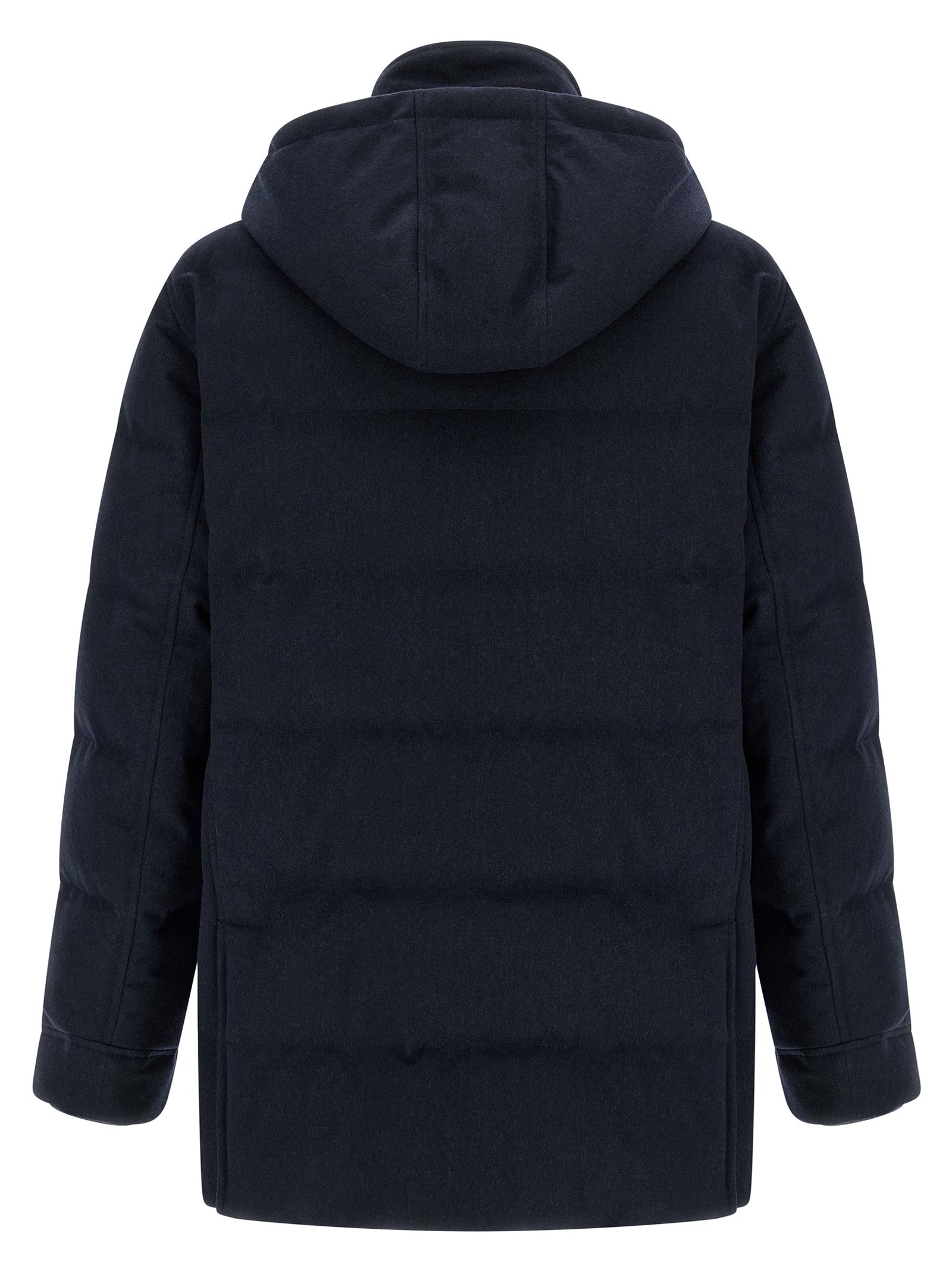 Brunello Cucinelli Men Wool Flannel Parka BRUNELLO CUCINELLI