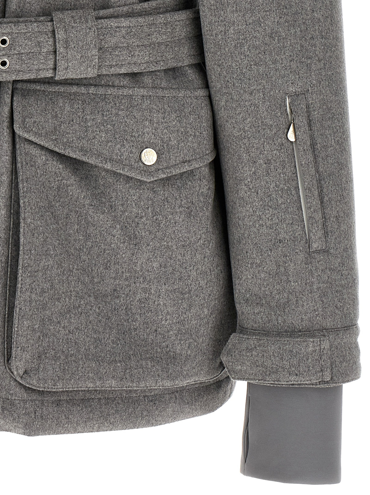 Brunello Cucinelli Men Grey 'Mountain' Saharan BRUNELLO CUCINELLI