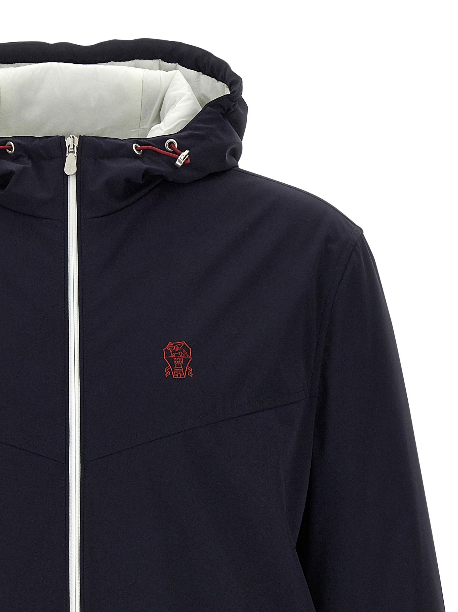 Brunello Cucinelli Men Windproof Jacket BRUNELLO CUCINELLI