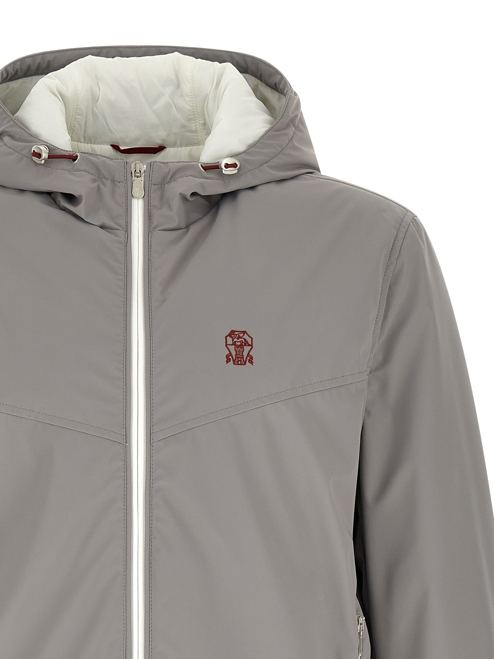 Brunello Cucinelli Men Windproof Jacket BRUNELLO CUCINELLI