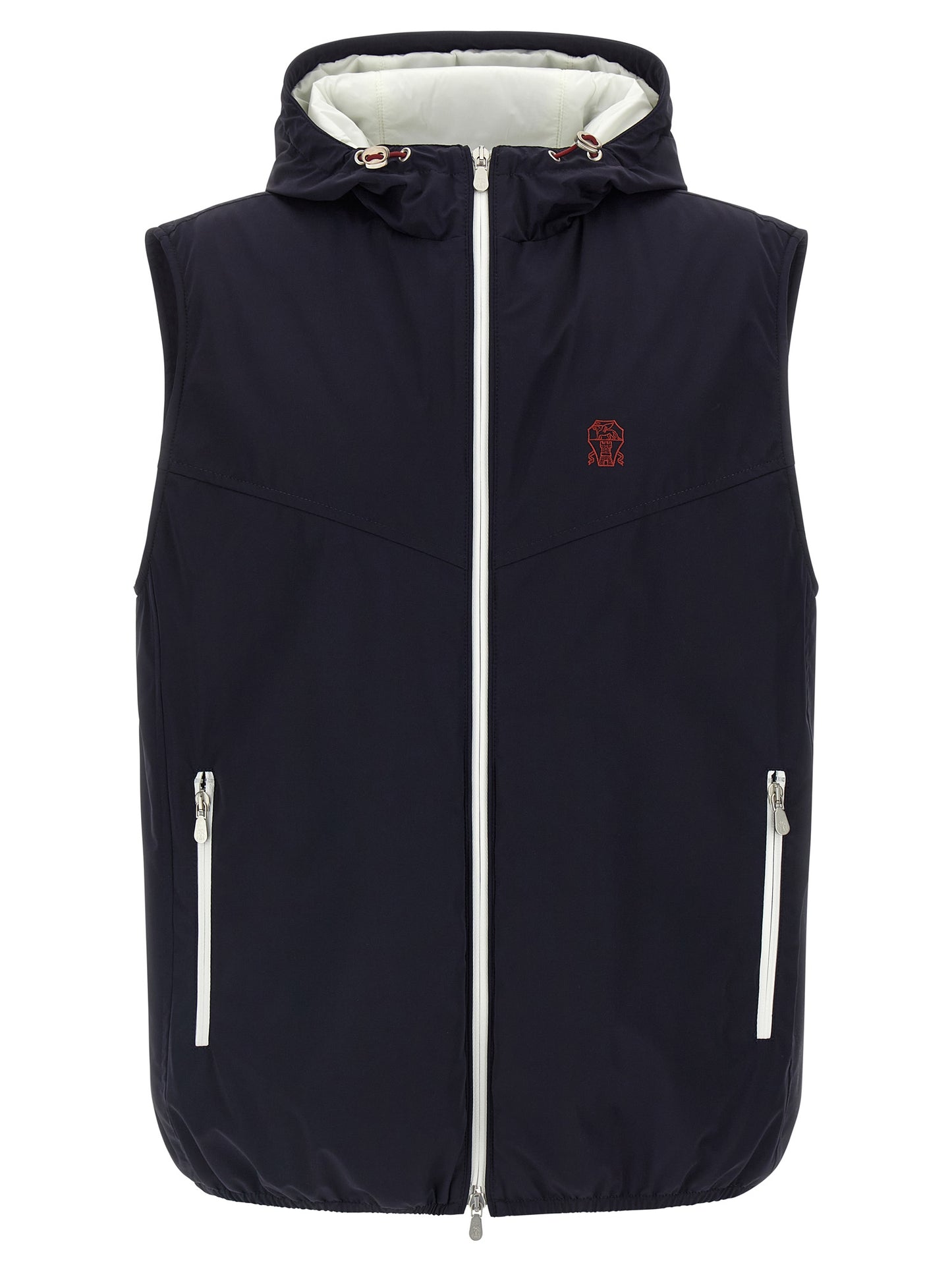 Brunello Cucinelli Men Hooded Vest BRUNELLO CUCINELLI
