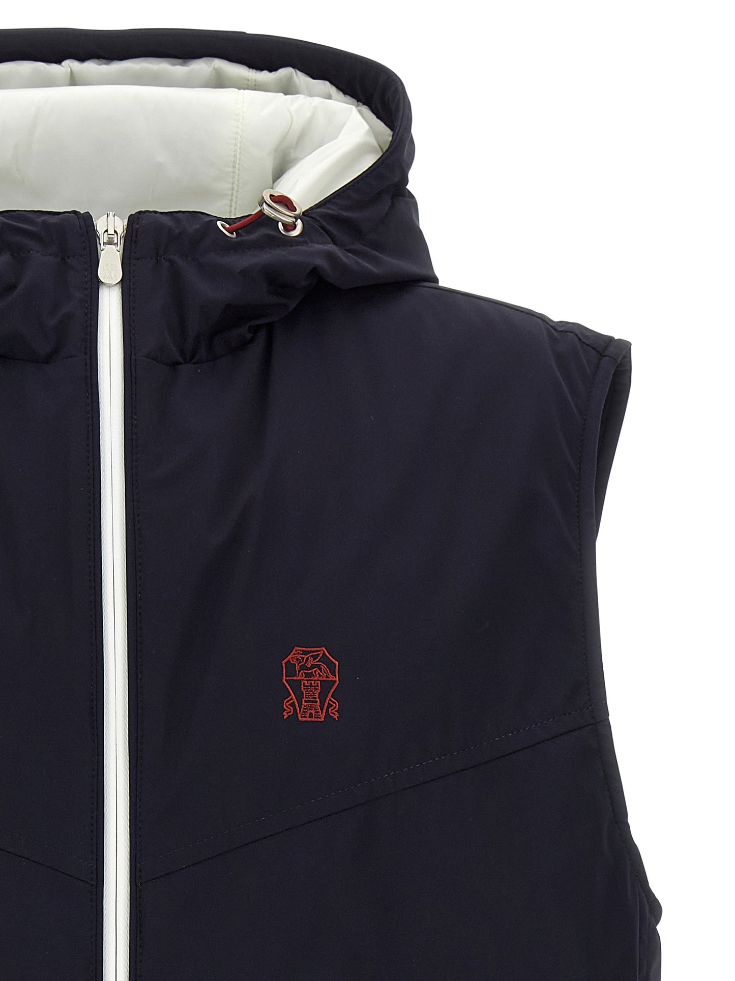 Brunello Cucinelli Men Hooded Vest BRUNELLO CUCINELLI