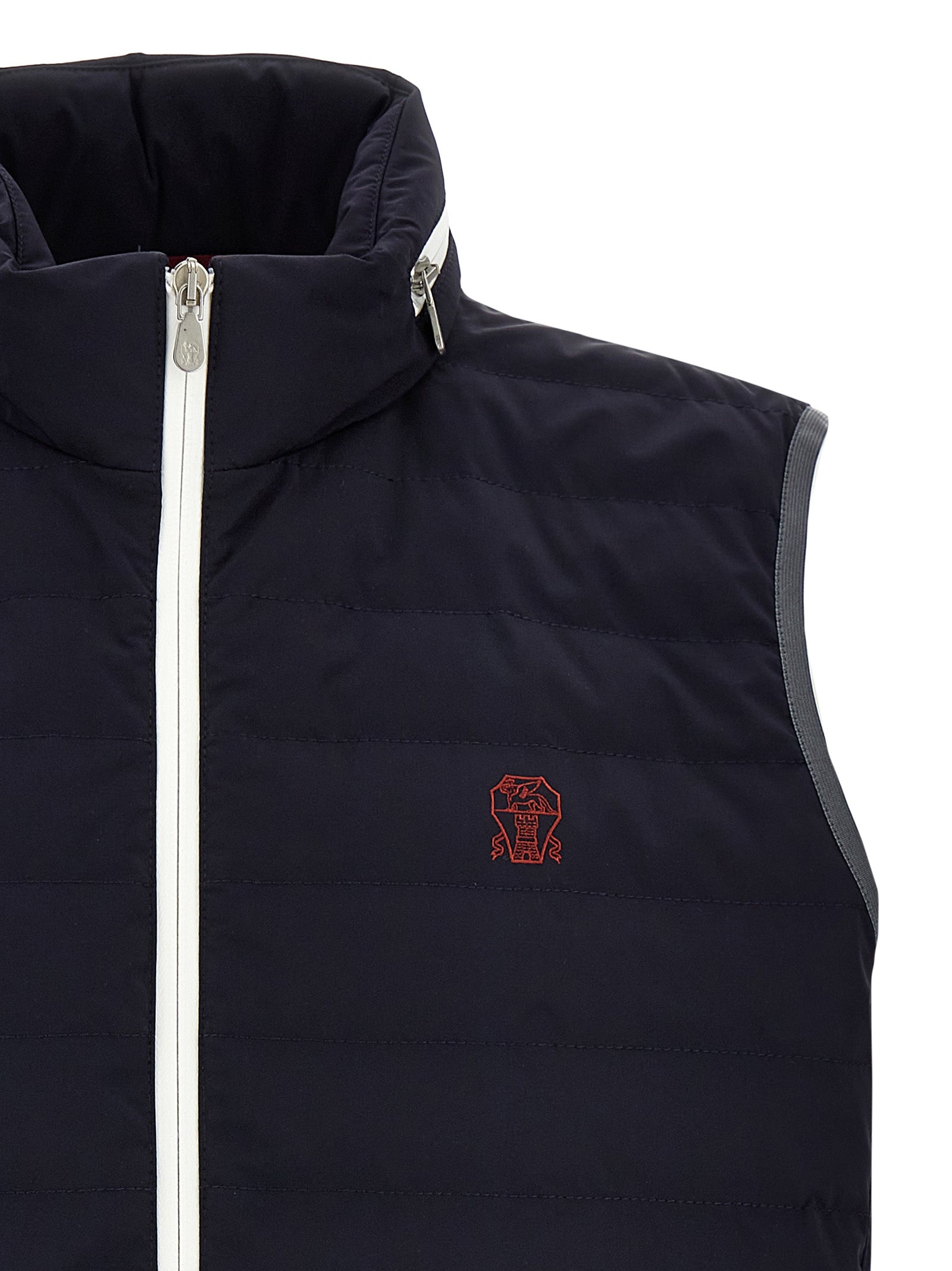 Brunello Cucinelli Men Logo Vest BRUNELLO CUCINELLI