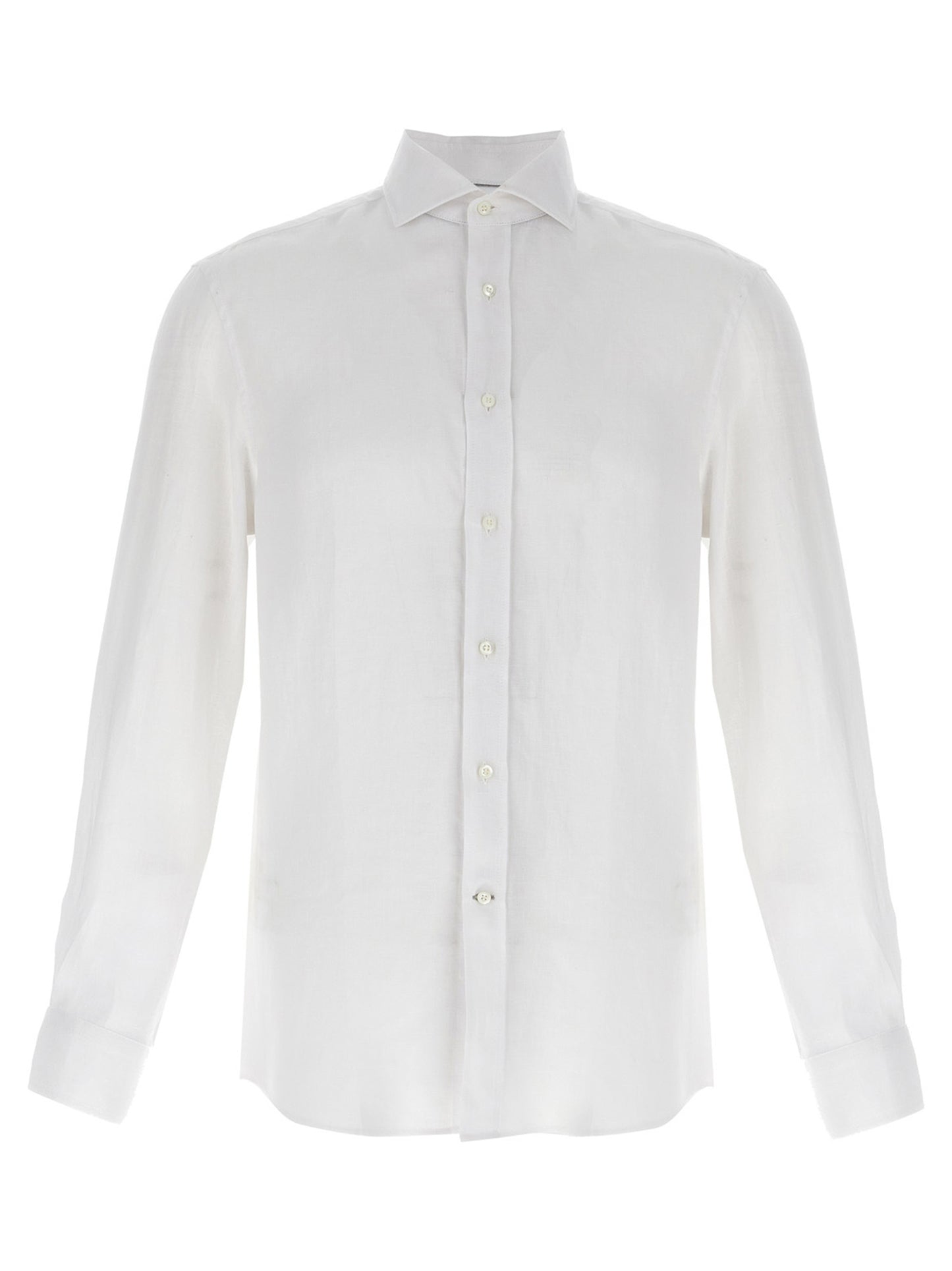 Brunello Cucinelli Men Linen Shirt BRUNELLO CUCINELLI