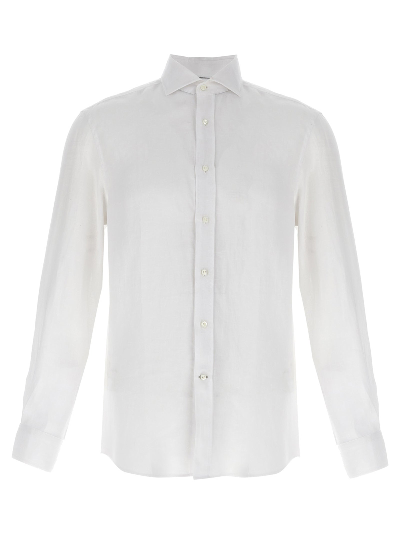 Brunello Cucinelli Men Linen Shirt BRUNELLO CUCINELLI
