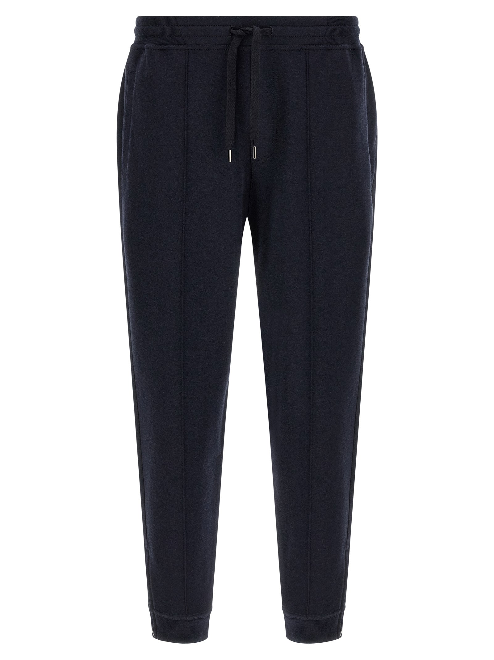Brunello Cucinelli Men Cotton, Cashmere And Silk Joggers BRUNELLO CUCINELLI