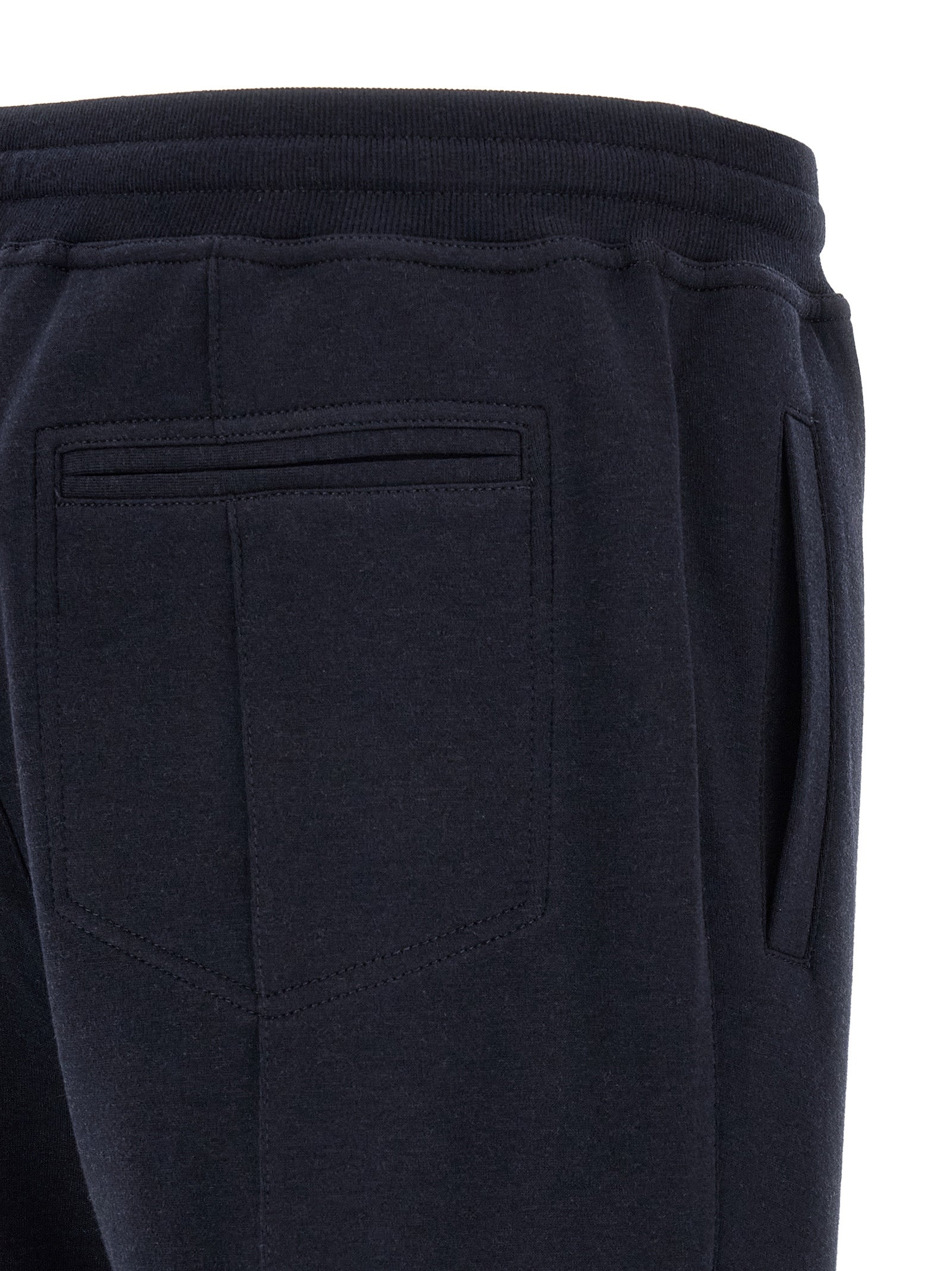 Brunello Cucinelli Men Cotton, Cashmere And Silk Joggers BRUNELLO CUCINELLI