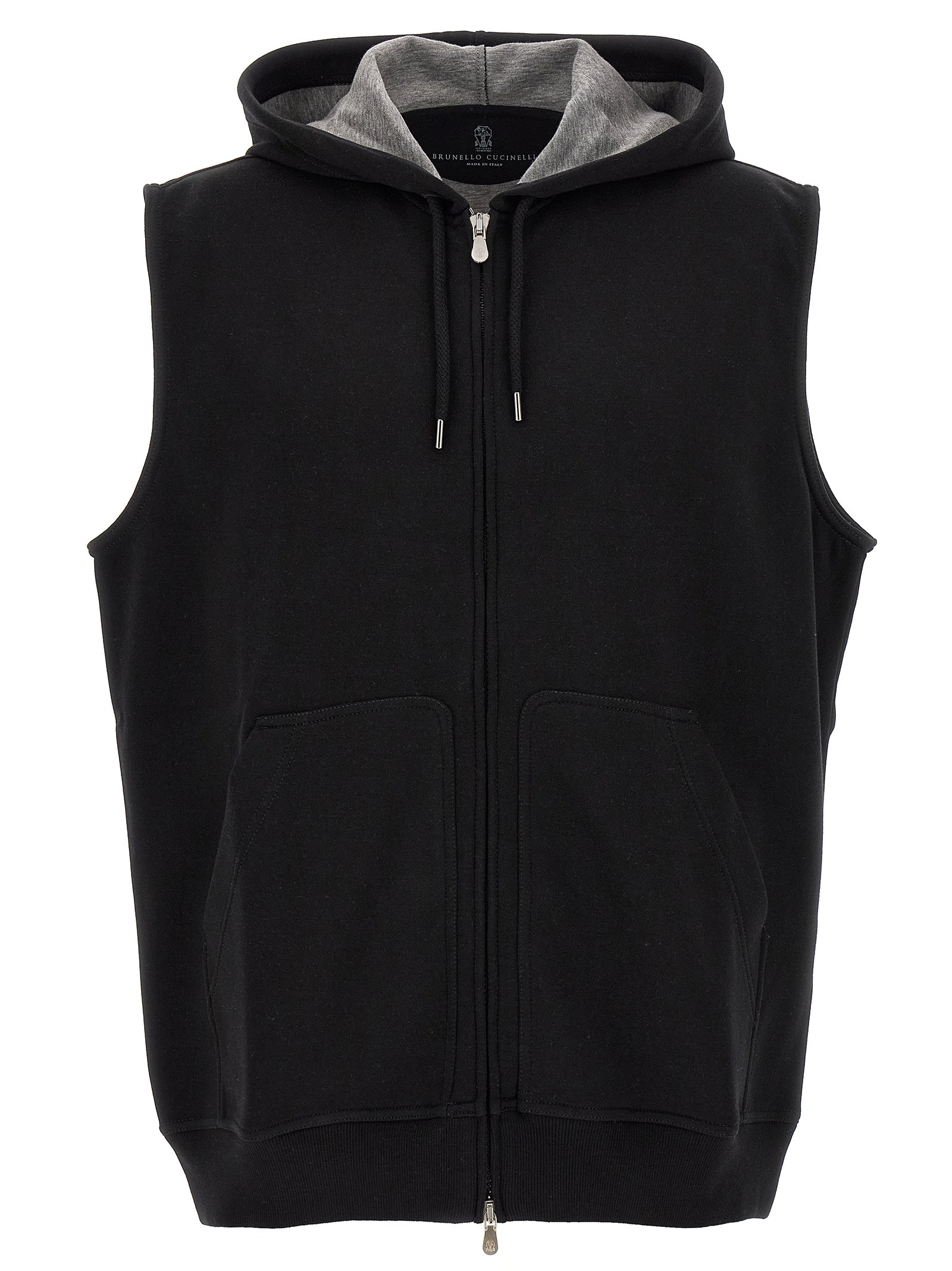 Brunello Cucinelli Men Hooded Vest BRUNELLO CUCINELLI
