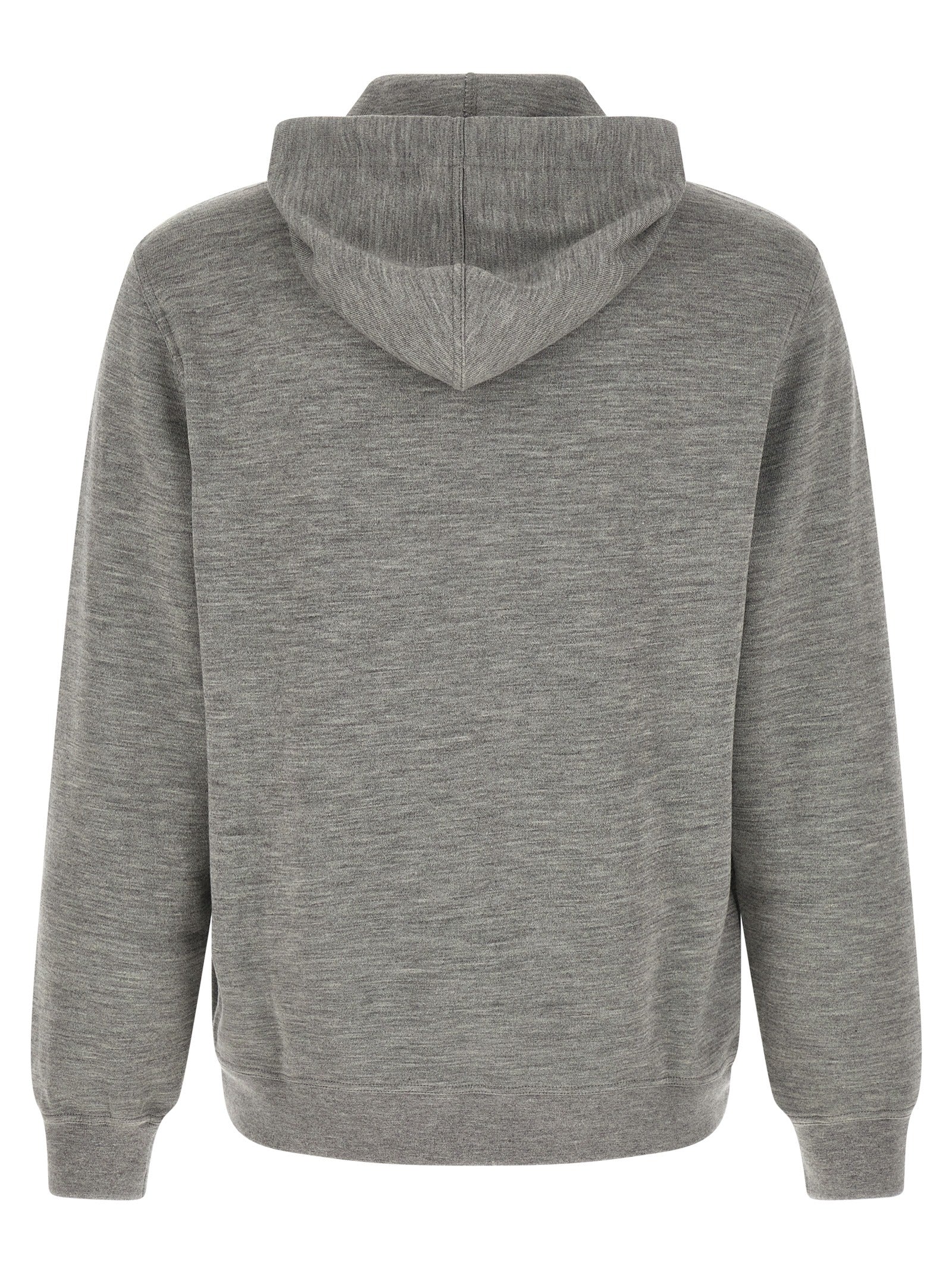 Brunello Cucinelli Men Cashmere And Silk Hoodie BRUNELLO CUCINELLI