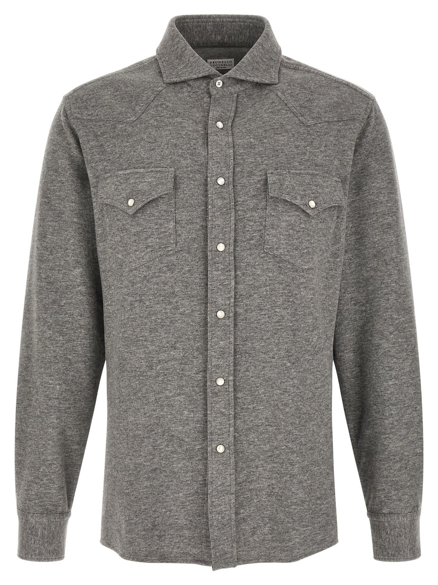 Brunello Cucinelli Men Western Shirt BRUNELLO CUCINELLI
