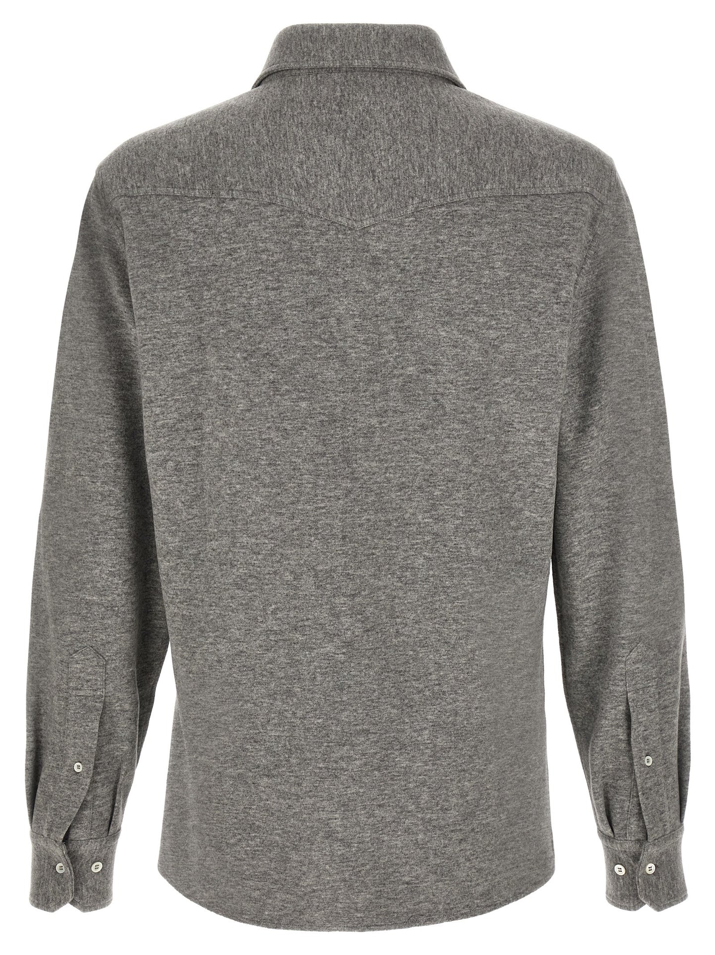 Brunello Cucinelli Men Western Shirt BRUNELLO CUCINELLI