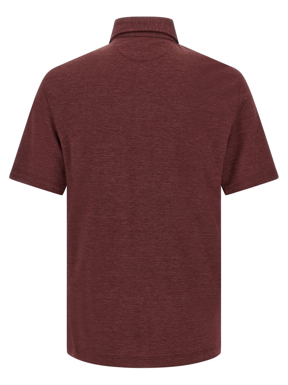 Brunello Cucinelli Men French Collar Polo Shirt BRUNELLO CUCINELLI