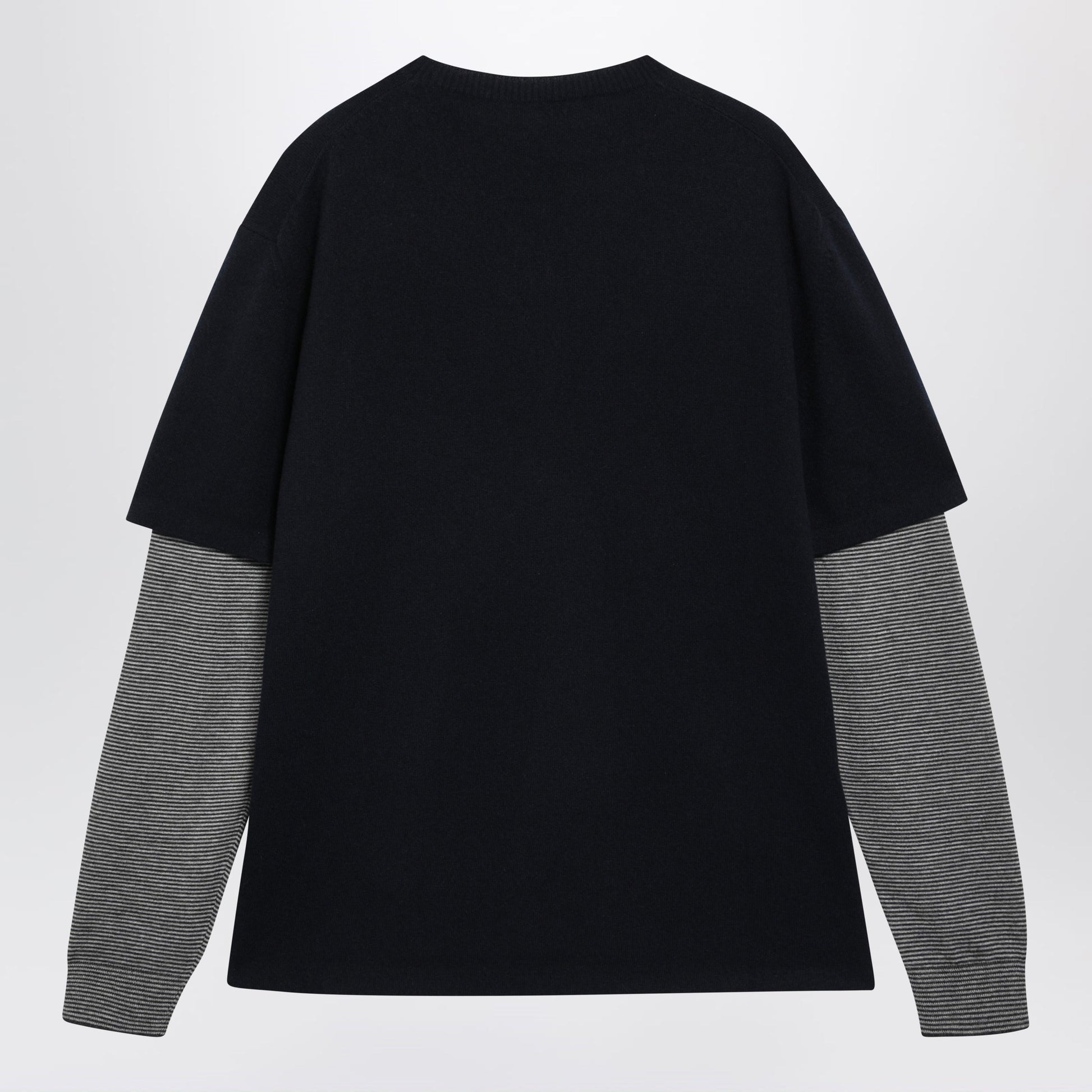 Miu Miu Blue Wool And Cashmere Sweater Women MIU MIU