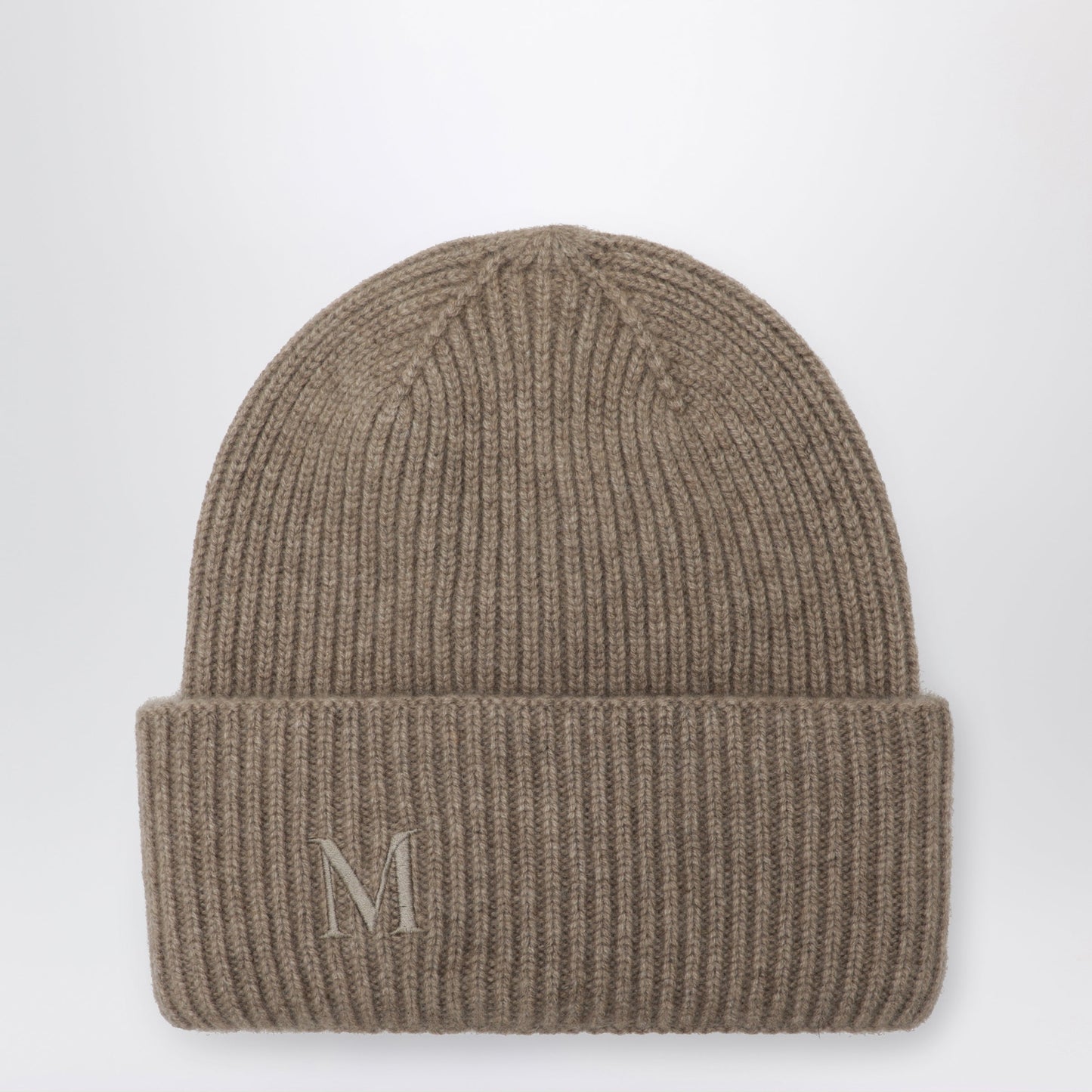 Max Mara Beige Beanie In Cashmere Women MAX MARA