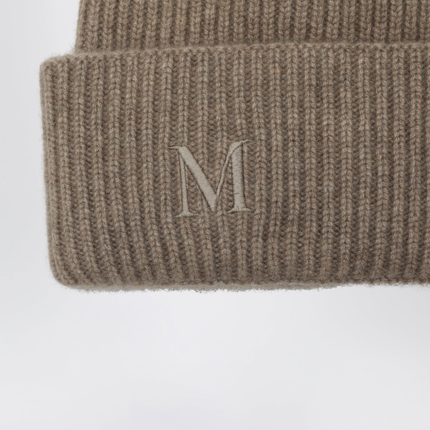 Max Mara Beige Beanie In Cashmere Women MAX MARA