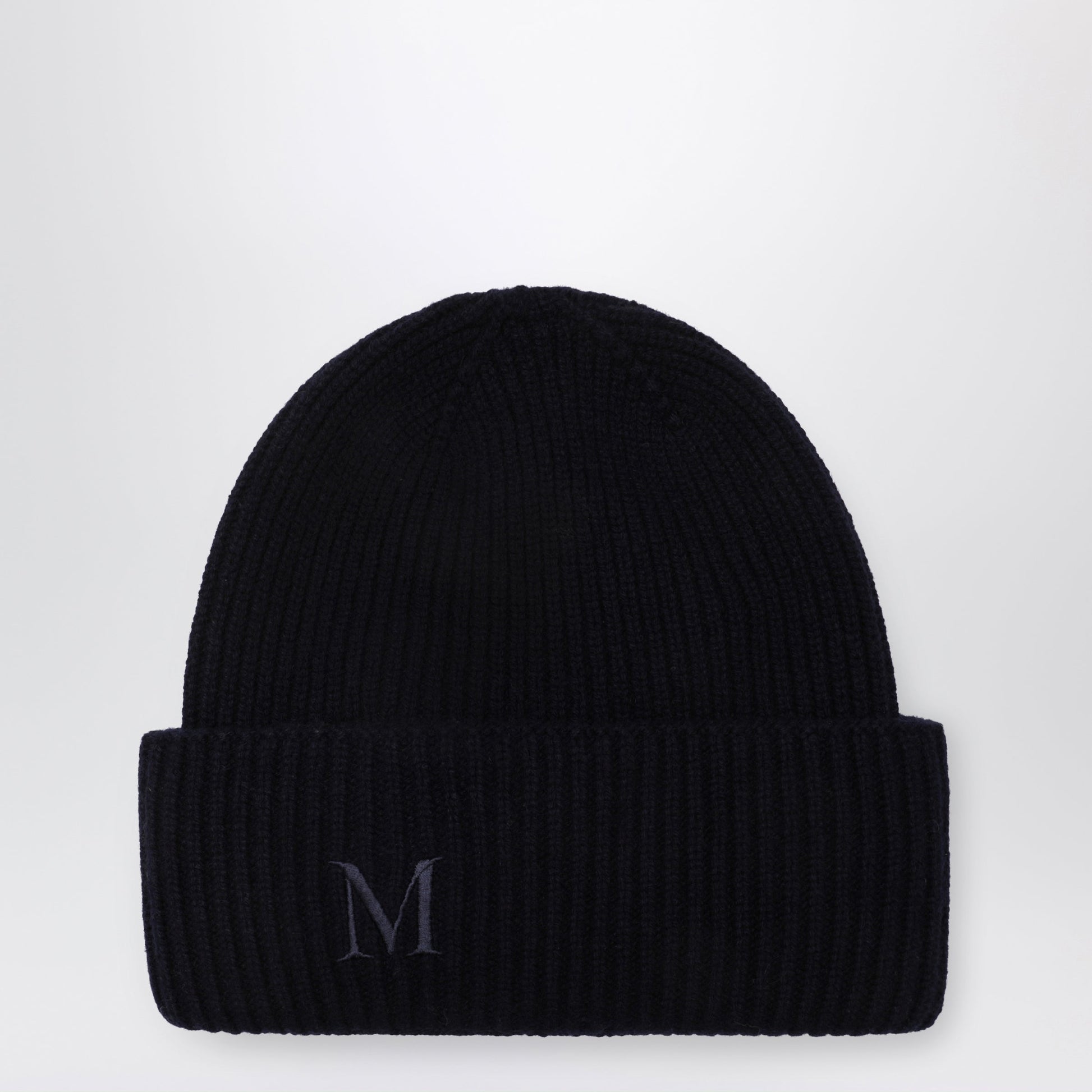 Max Mara Blue Beanie In Cashmere Women MAX MARA