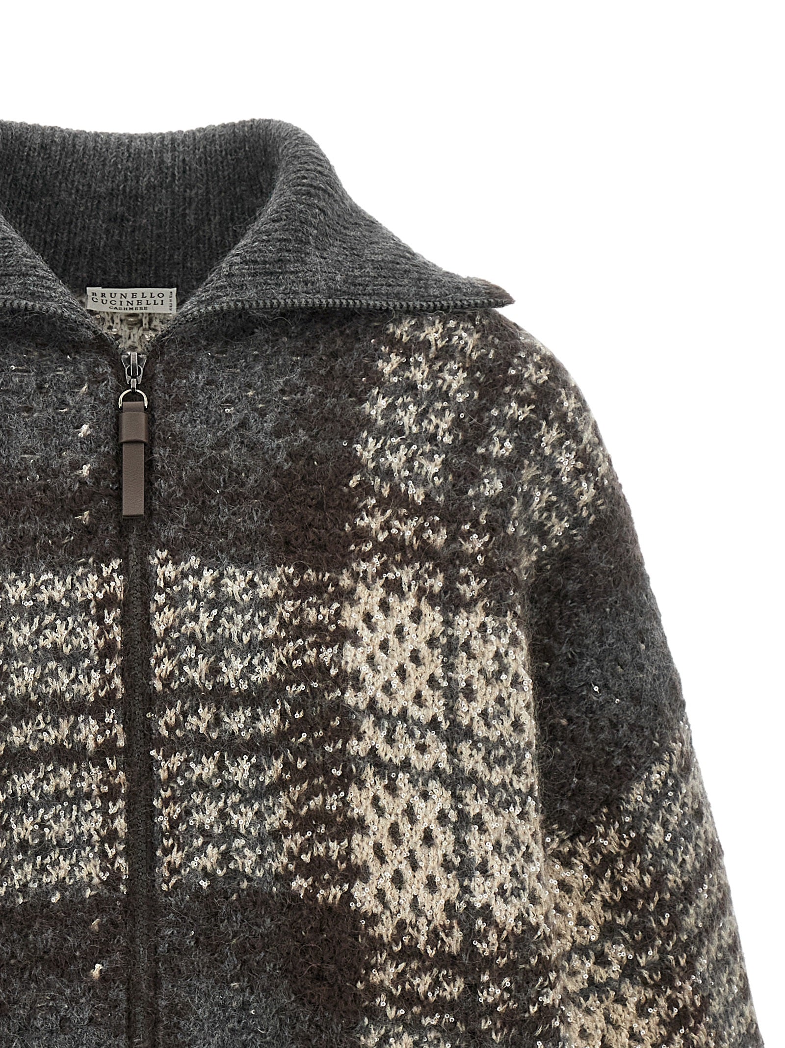 Brunello Cucinelli Women Double 'Dazzling Tartan' Cardigan BRUNELLO CUCINELLI