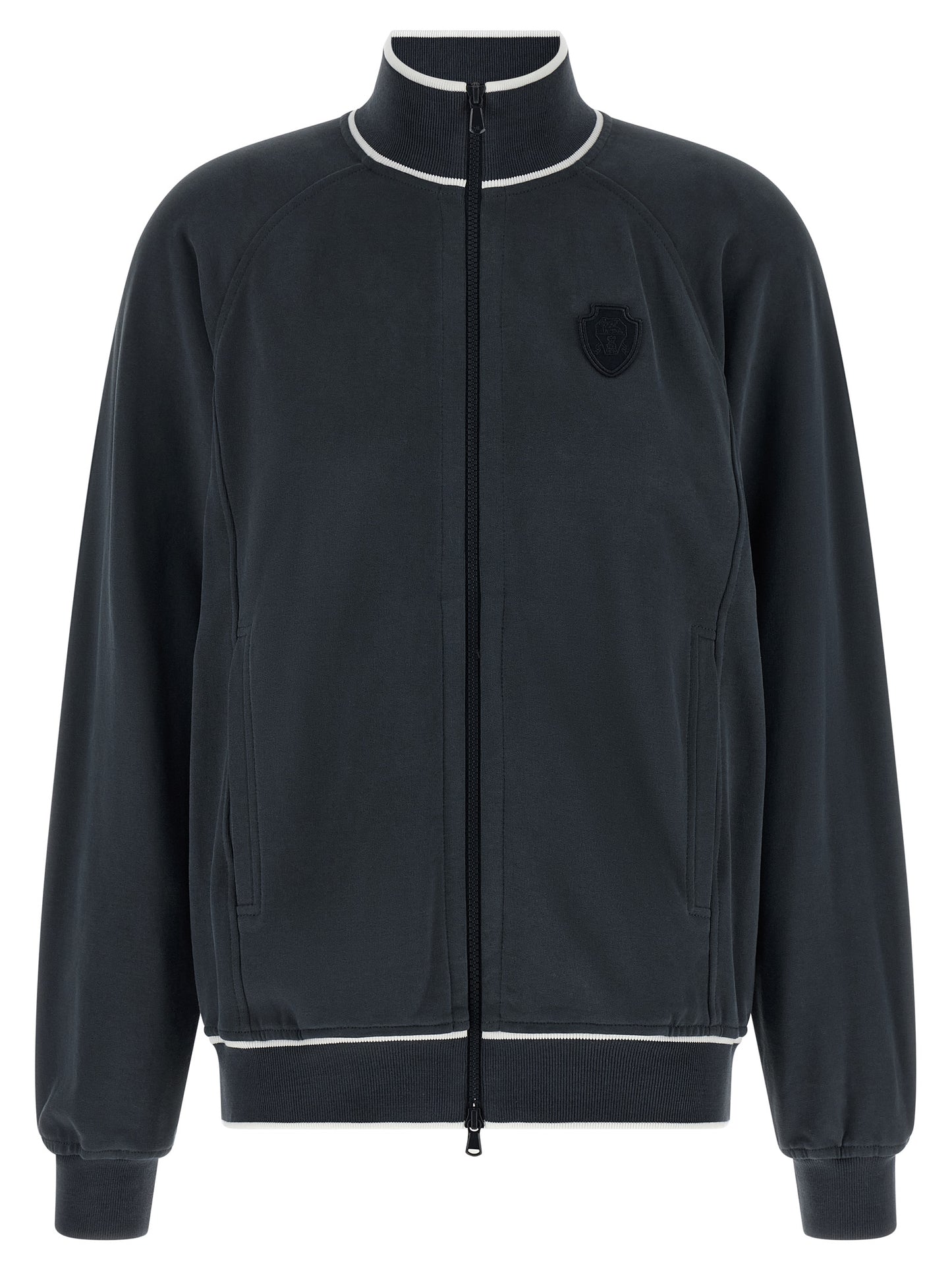 Brunello Cucinelli Women Heraldic Patch Sweatshirt BRUNELLO CUCINELLI