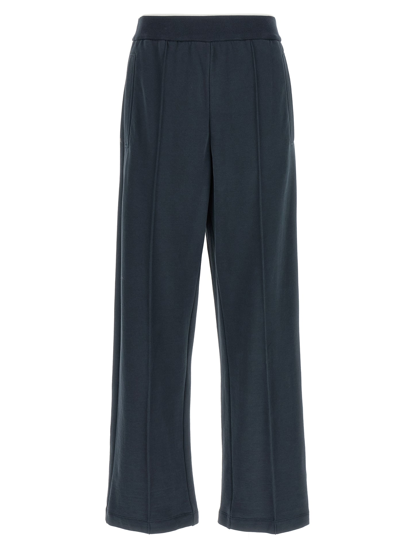 Brunello Cucinelli Women Joggers With Frontal Stitching Detail BRUNELLO CUCINELLI