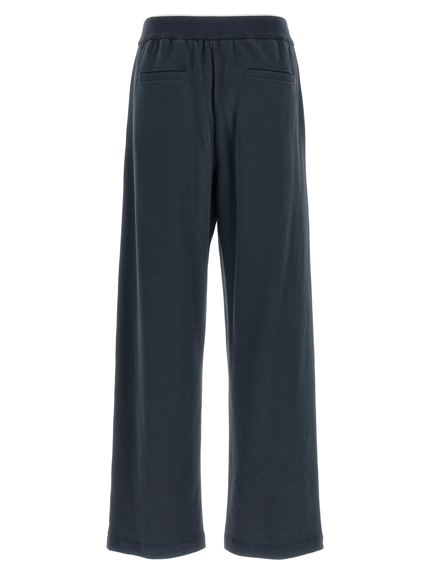 Brunello Cucinelli Women Joggers With Frontal Stitching Detail BRUNELLO CUCINELLI