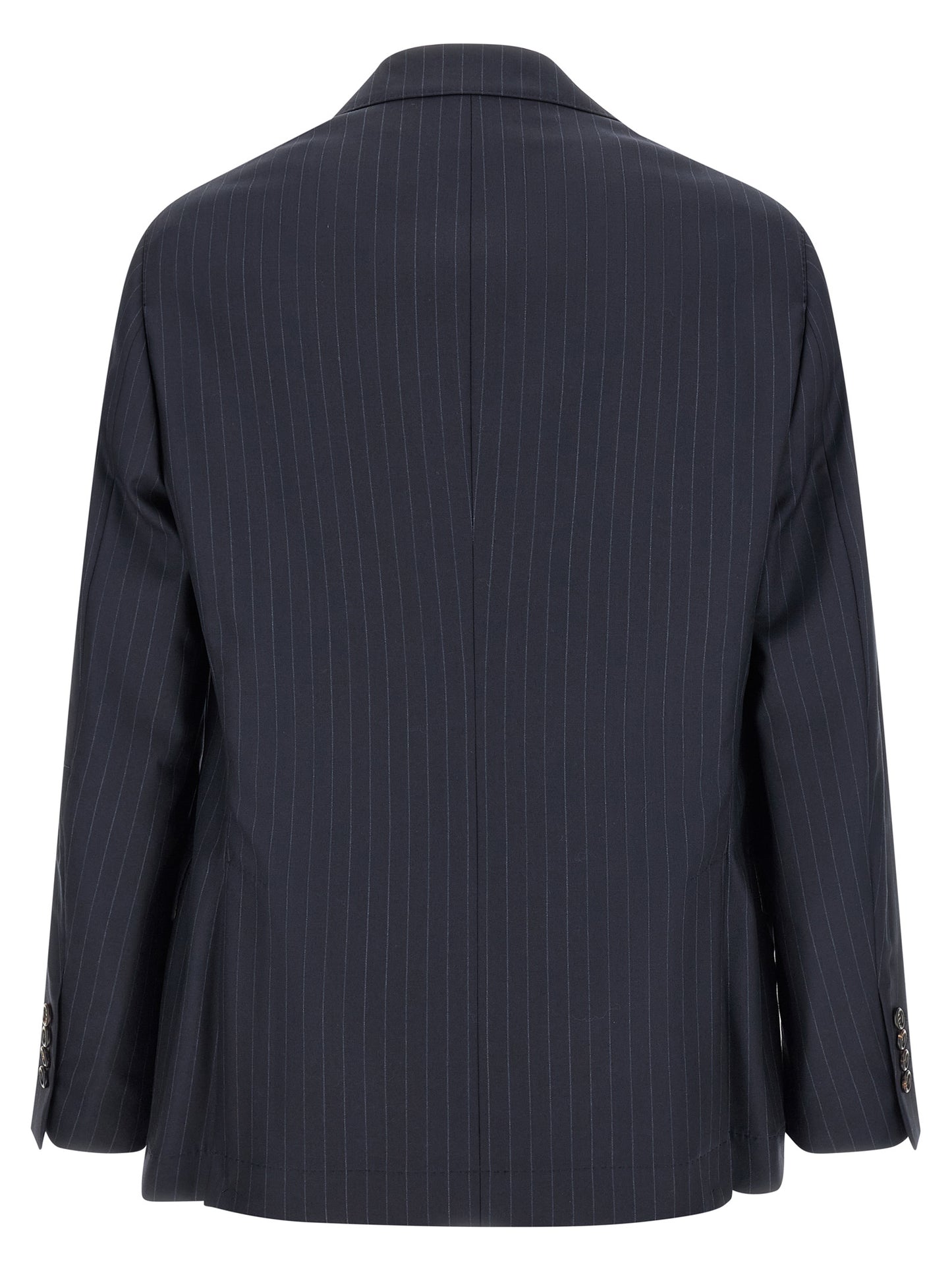 Brunello Cucinelli Men Pinstripe Batavia Blazer BRUNELLO CUCINELLI