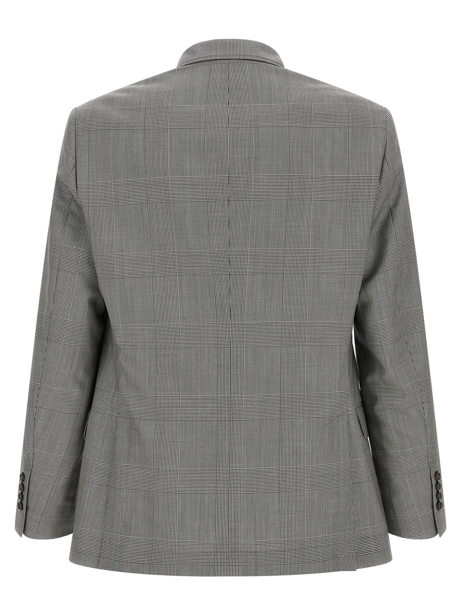 Brunello Cucinelli Men Prince Of Wales Blazer BRUNELLO CUCINELLI
